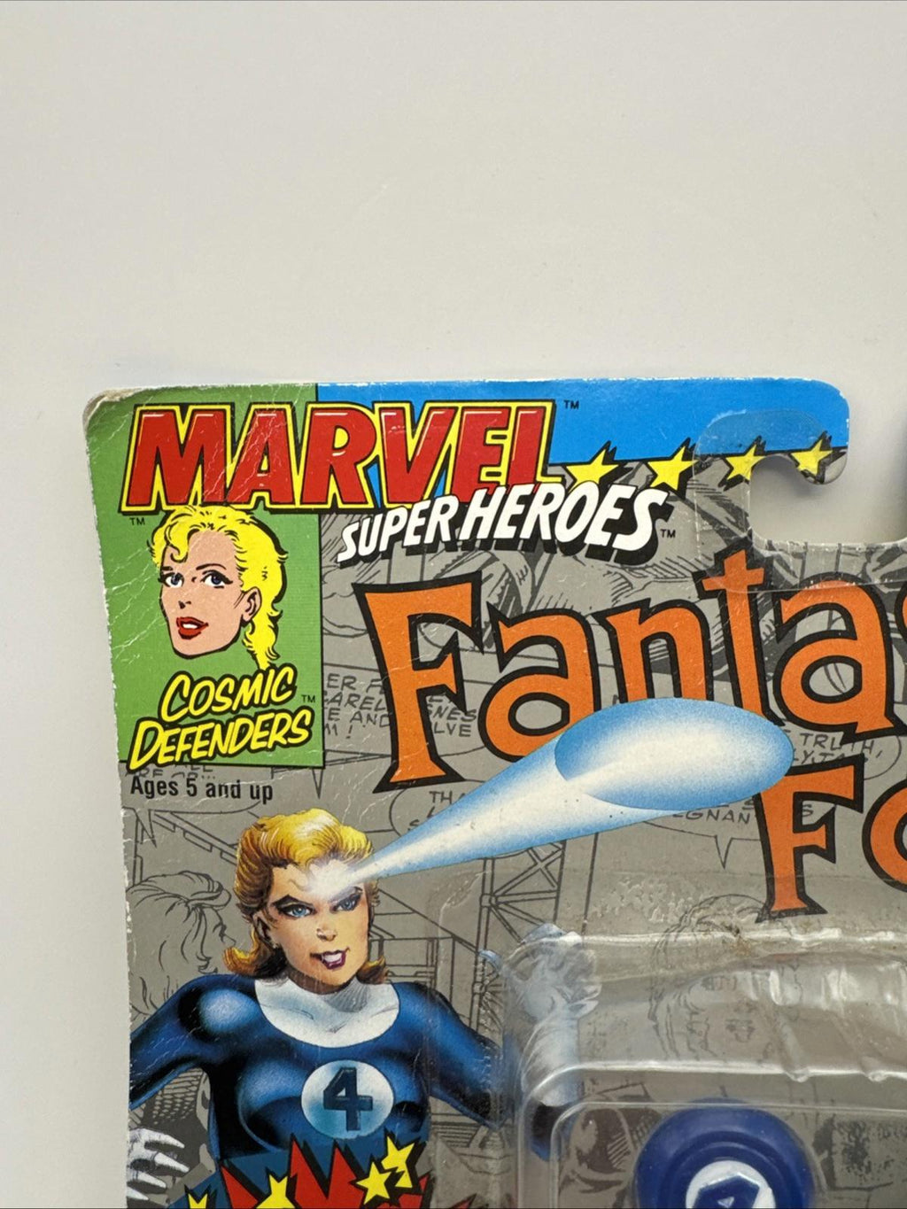 ToyBiz Marvel Fantastic 4 Power Blast Invisible Woman Figure 1994 Vintage