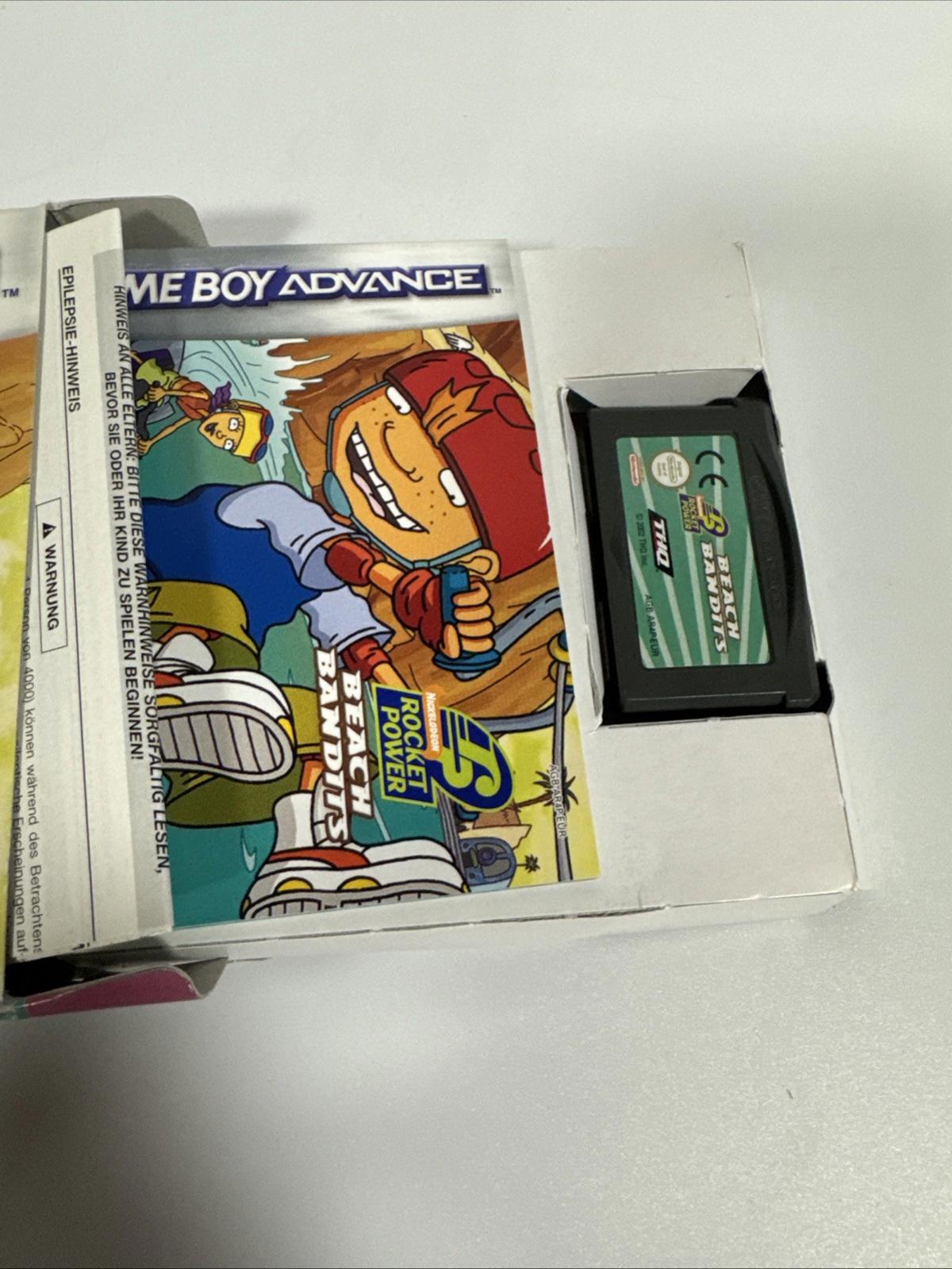 Game Boy Advance Boxed Nickelodeon Rocket Power Beach Bandits Nintendo