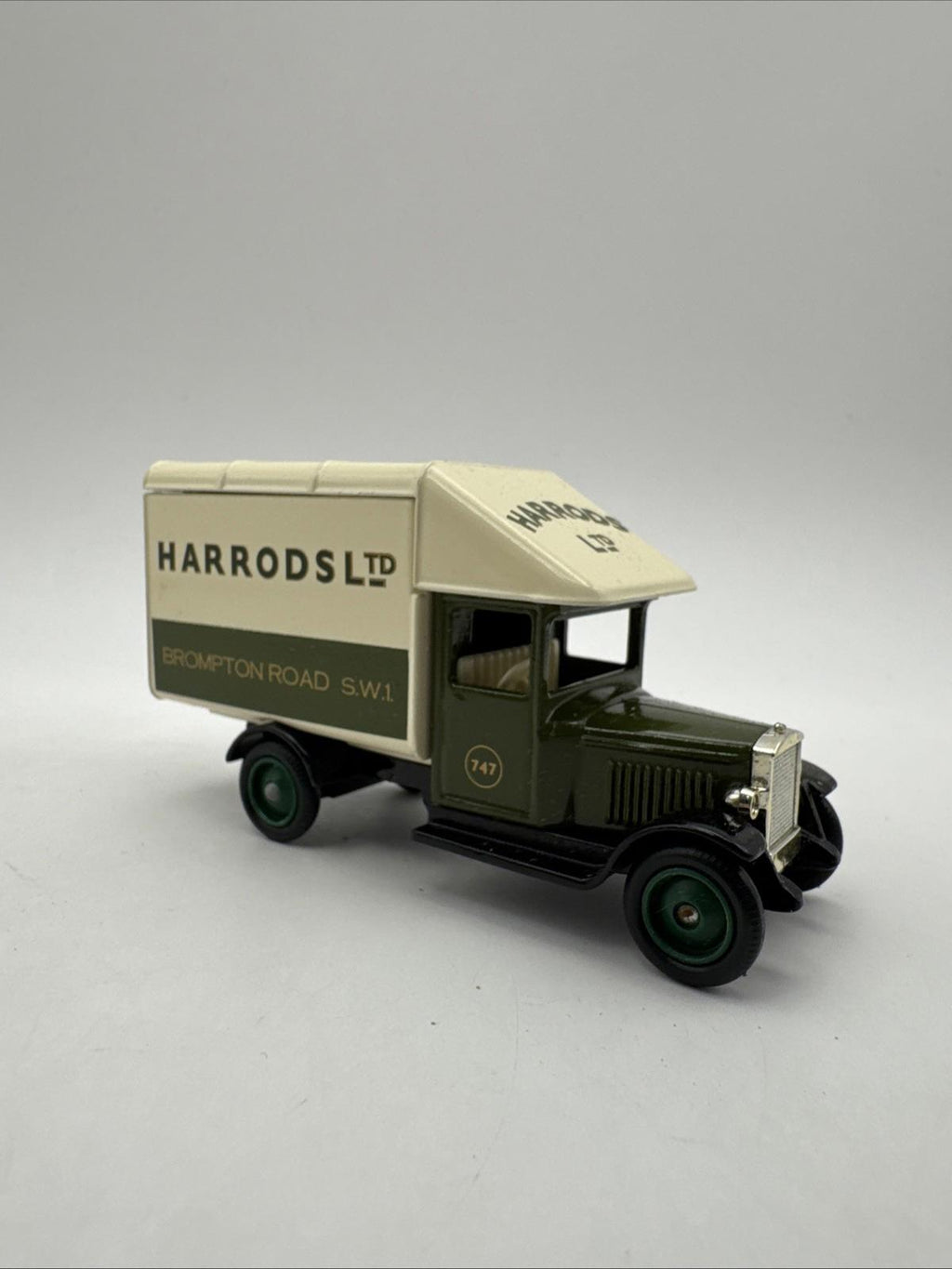 3 X Lledo Days Gone Promotional Delivery Vans Harrods Pork Farms Au Bon Marche