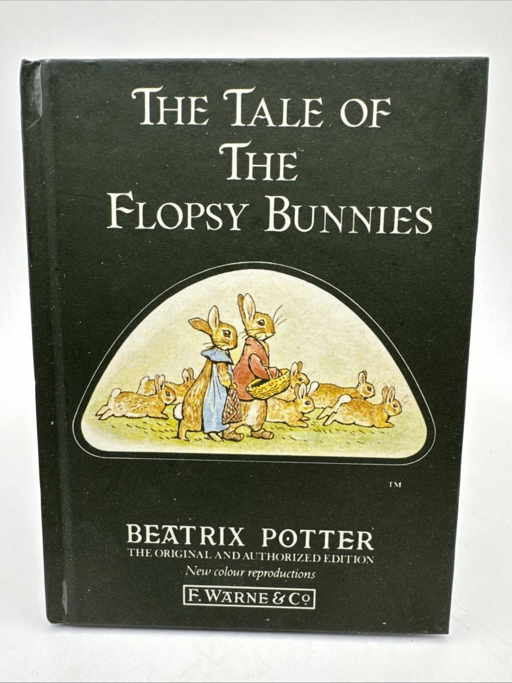 The Tale Of The Flopsy Bunnies Rare Vintage Beatrix Potter Book