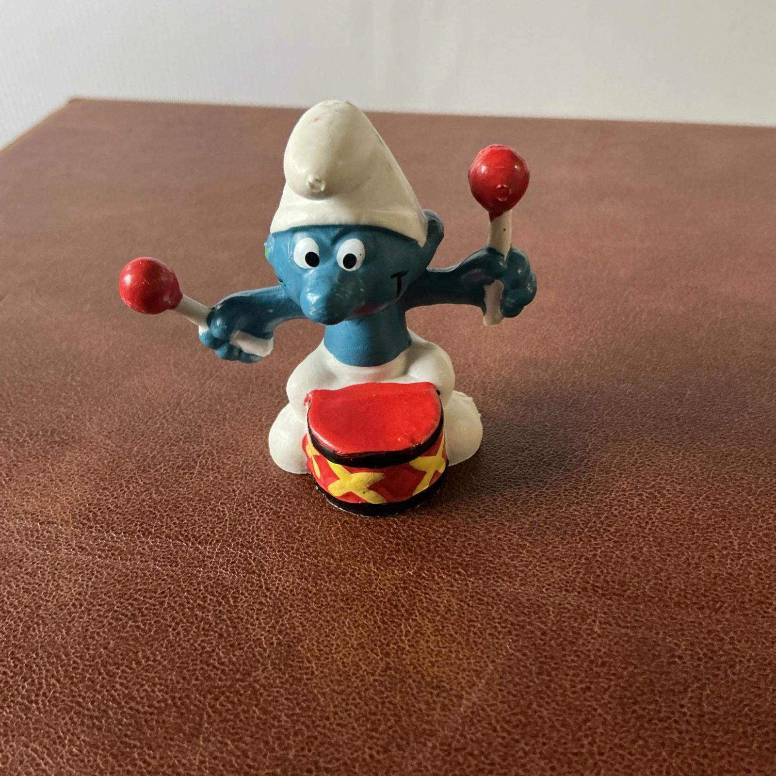 Drummer Smurf 20009 Original Condition Rare Collectable SM037