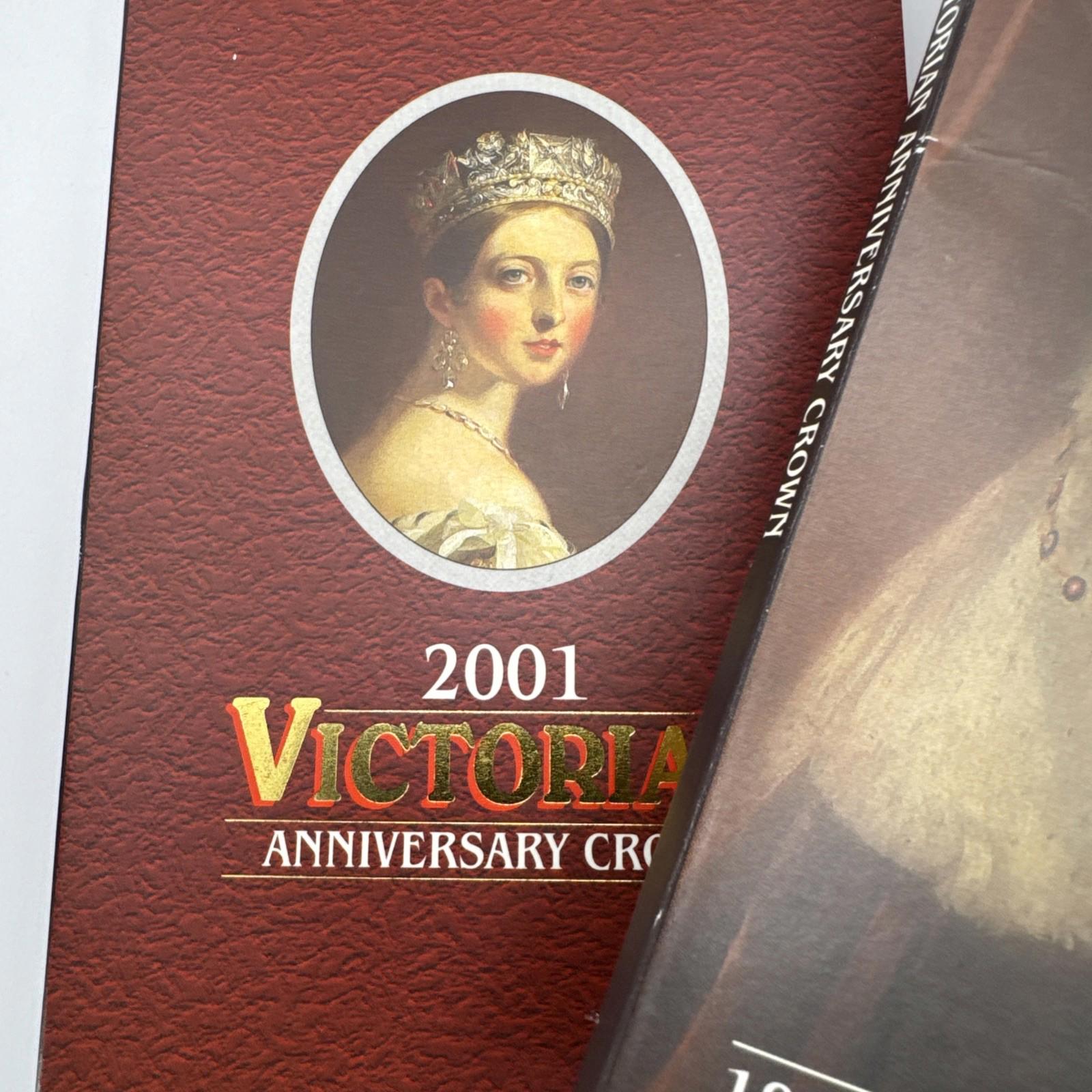 2001 Victorian Anniversary Crown Collection Coin