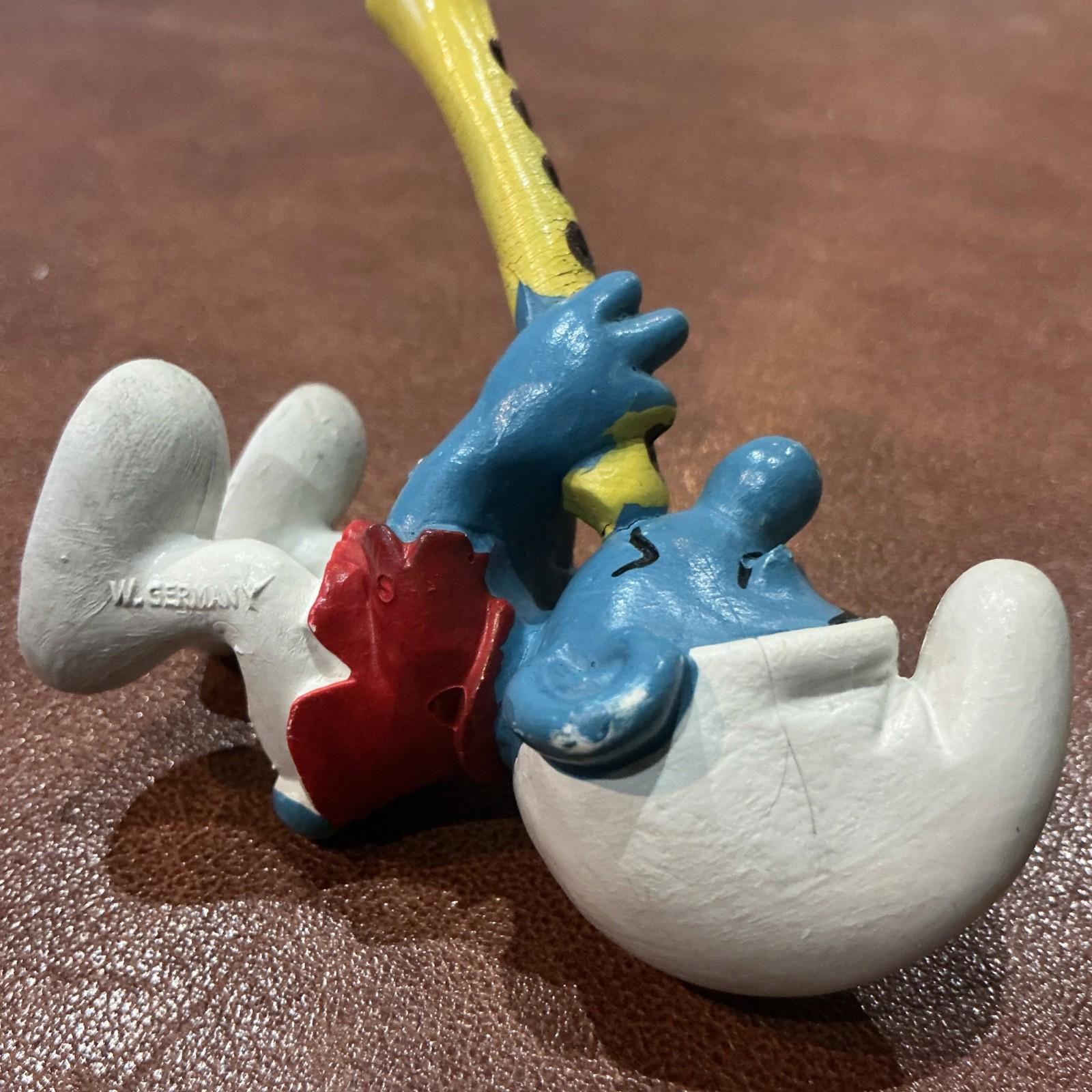 Vintage Flutist Smurf 20048 Collectable SM042