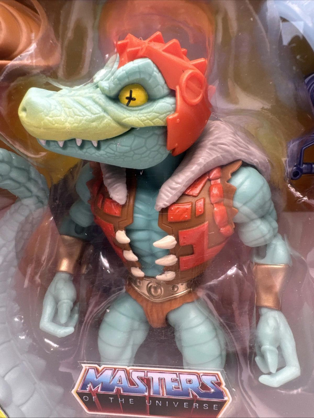 MOTU x TMNT Turtles of Grayskull Leatherhead Deluxe Action Figure Mattel He Man