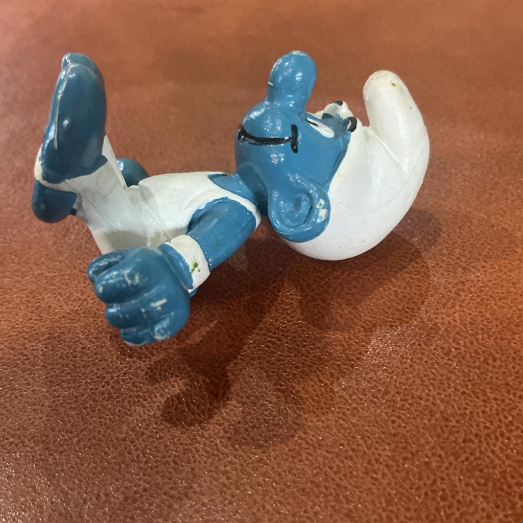 Vintage 1980 Bars Gymnast Smurf 40509 Collectible SM091