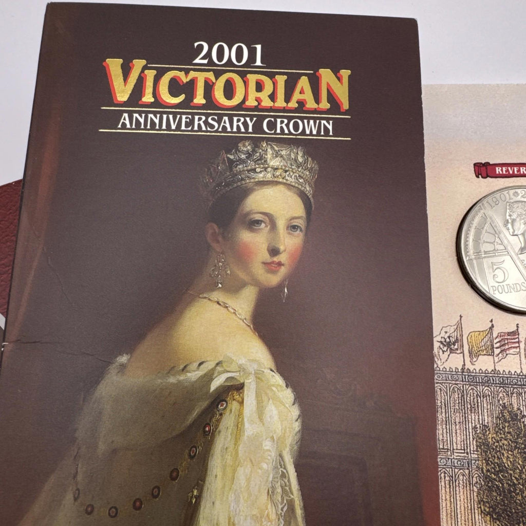 2001 Victorian Anniversary Crown Collection Coin