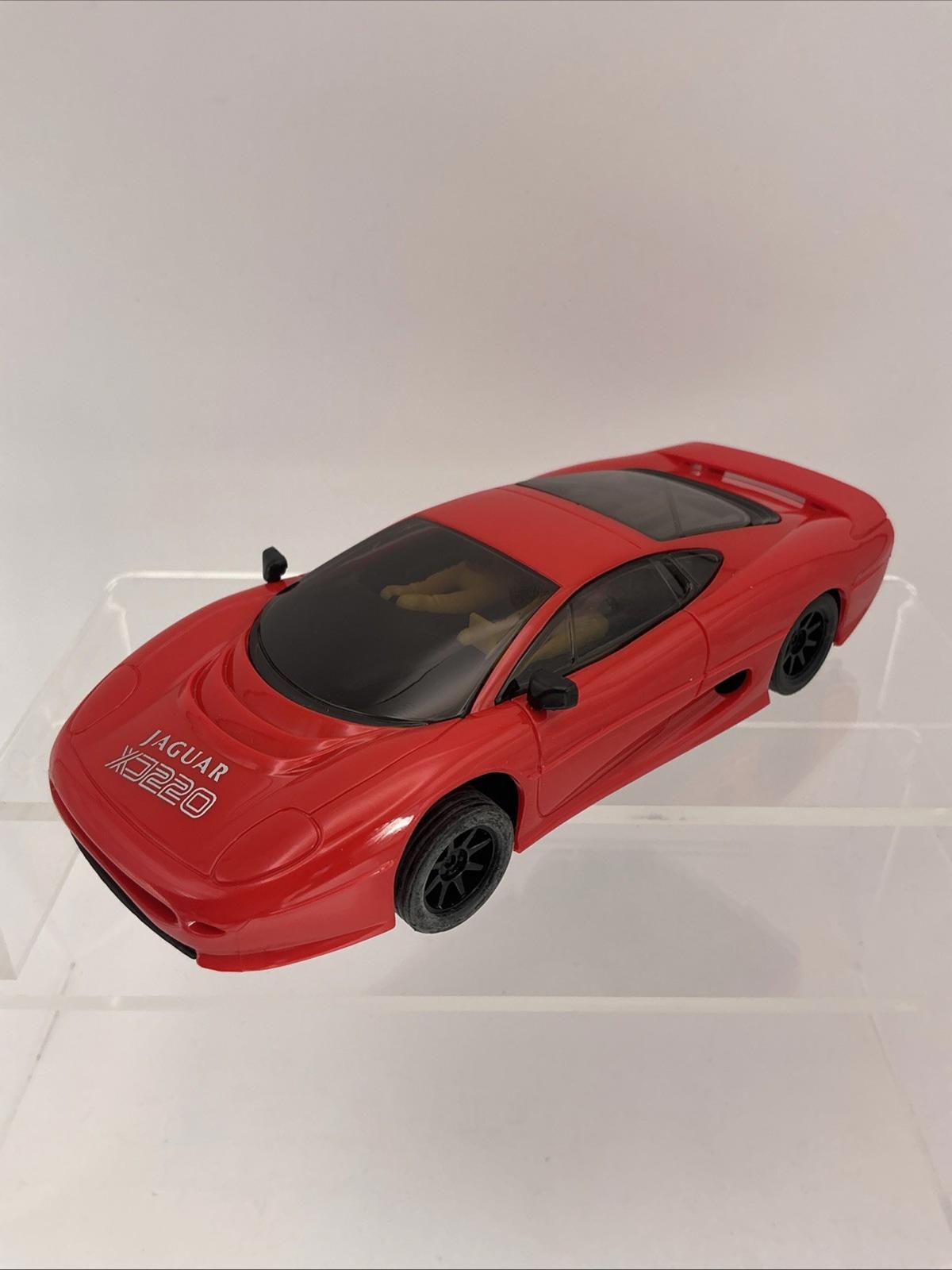 Scalextric Jaguar XJ220 C2064 Red Racer Club Car Vintage 1992 Mint Original Box