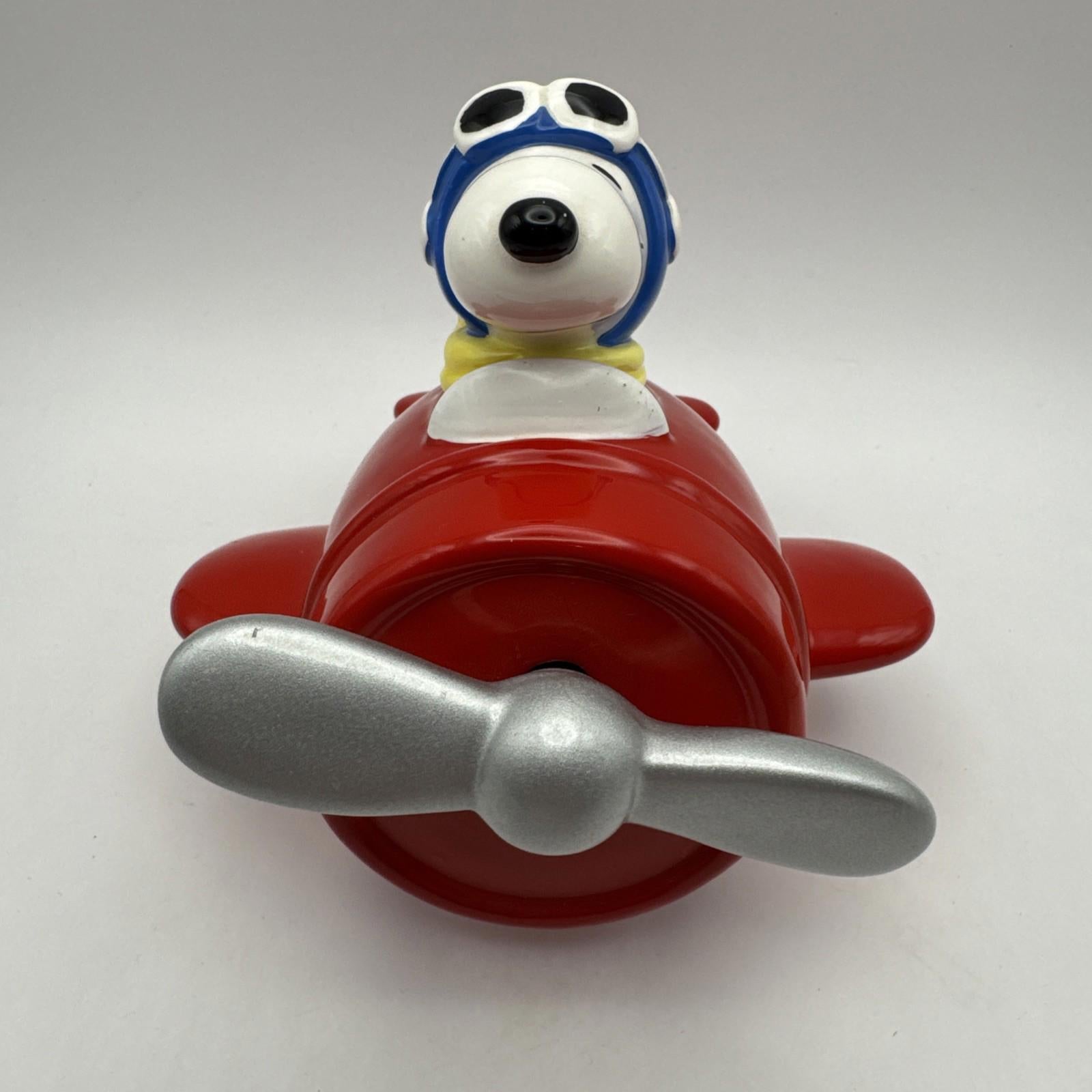 Peanuts Vintage Schmid Around The World In 80 Days Music Box