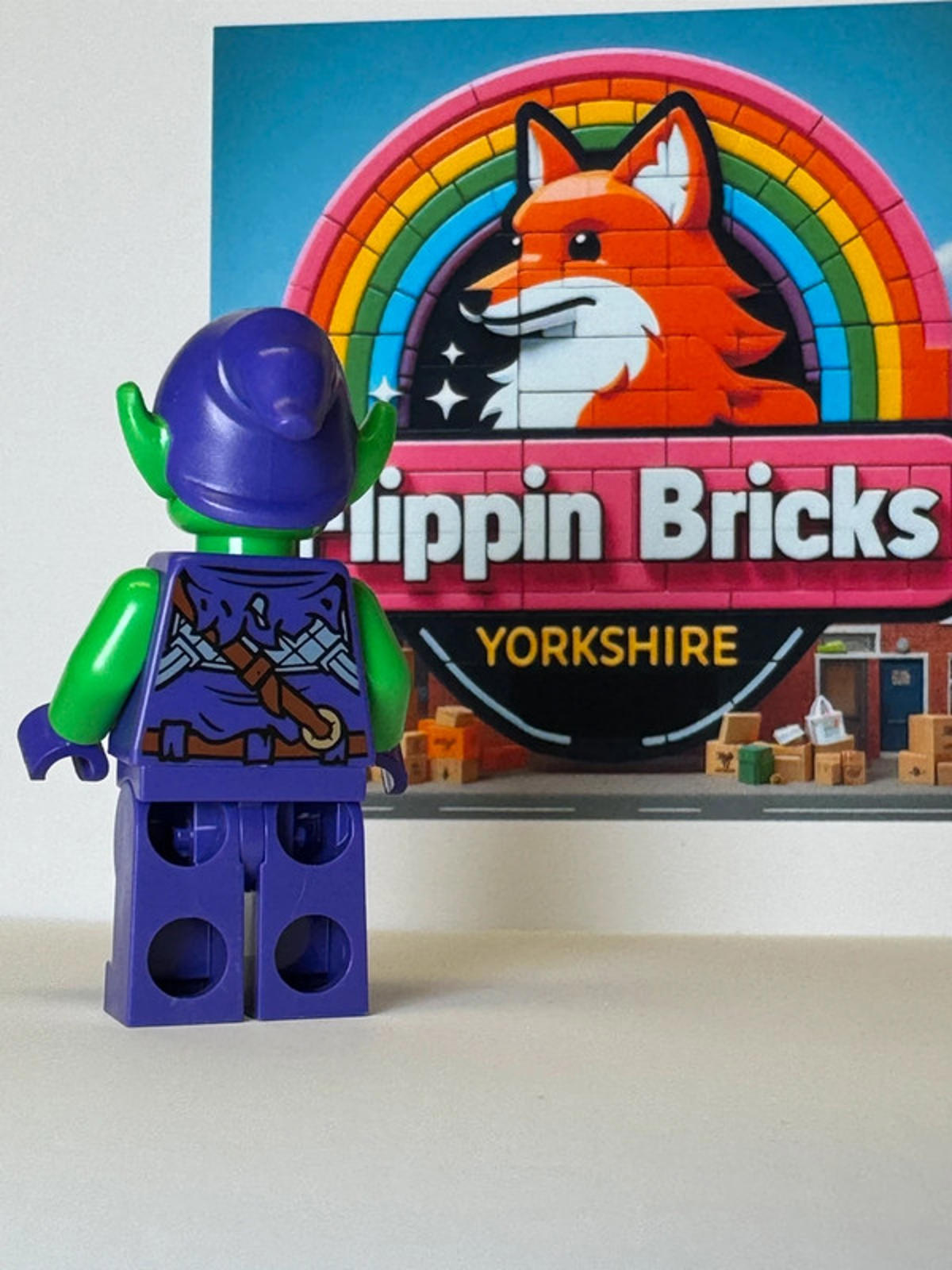 Lego Minifigure sh0813 Green Goblin Marvel