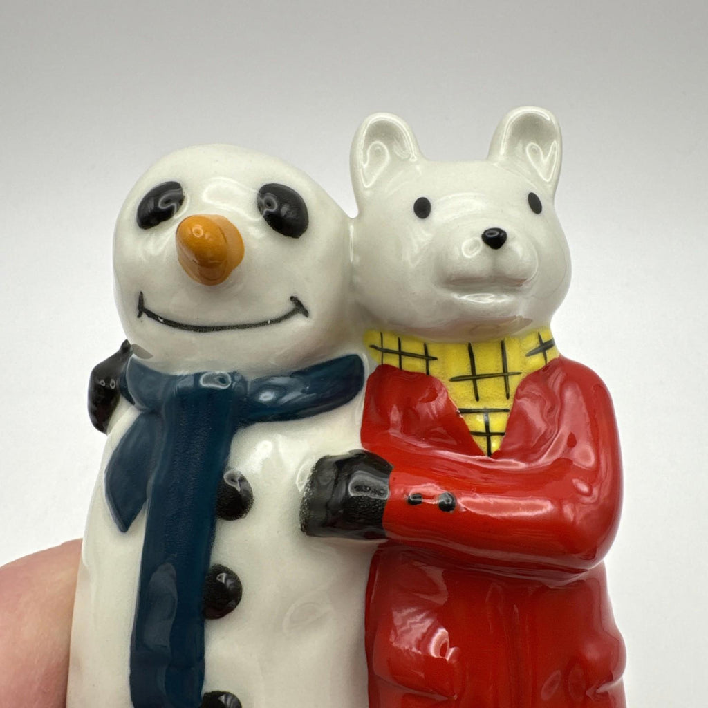 Camtrak Childhood Favourites by Wade No. 4 Rupert & the Snowman Limited Ed COA