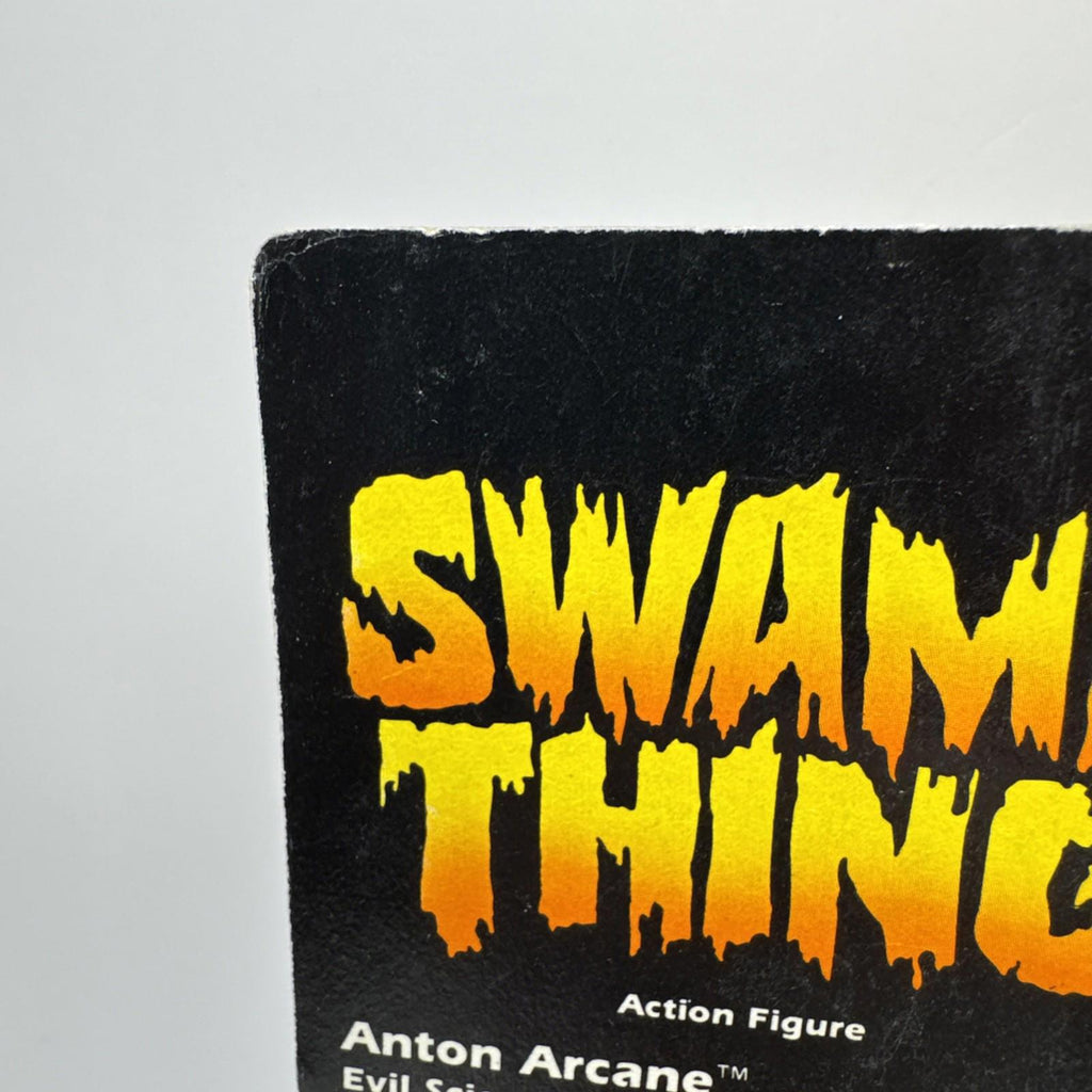 Vintage Kenner Swamp Thing Evil Un-men Anton Arcane Figure Sealed 1990