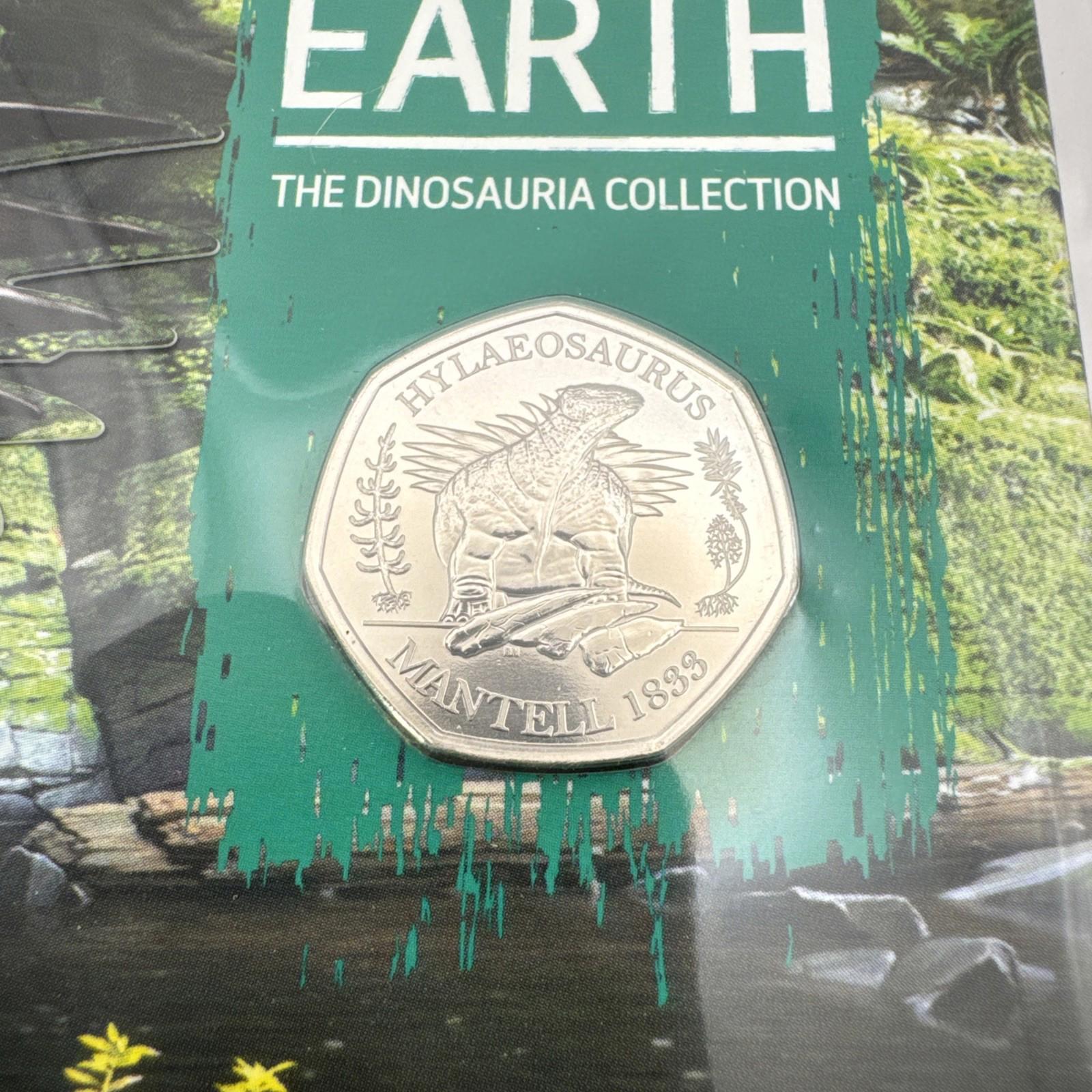 Tales of the Earth Dinosauria Collection Hylaeosaurus 50p Coin