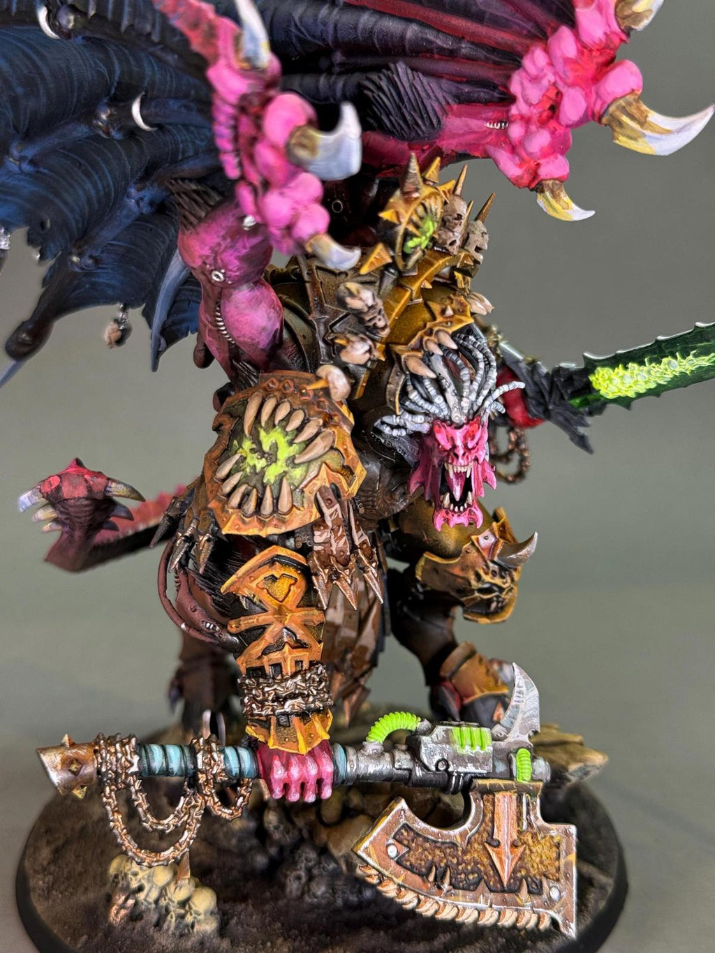 Warhammer Angron Deamon Primarch of Khorne hand painted ready to ship