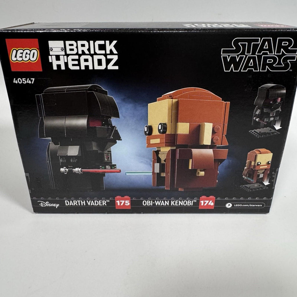 LEGO Star Wars 40547 Brickheadz Obi-Wan Kenobi Darth Vader Set