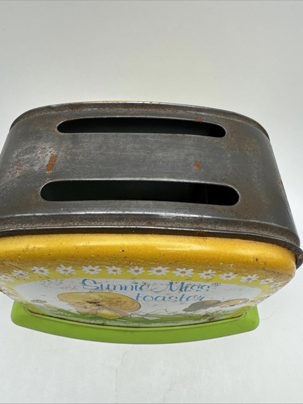 Sunnie Miss Toaster Ohio Art Child's Tin Toy Metal Retro  Vintage 1960’s