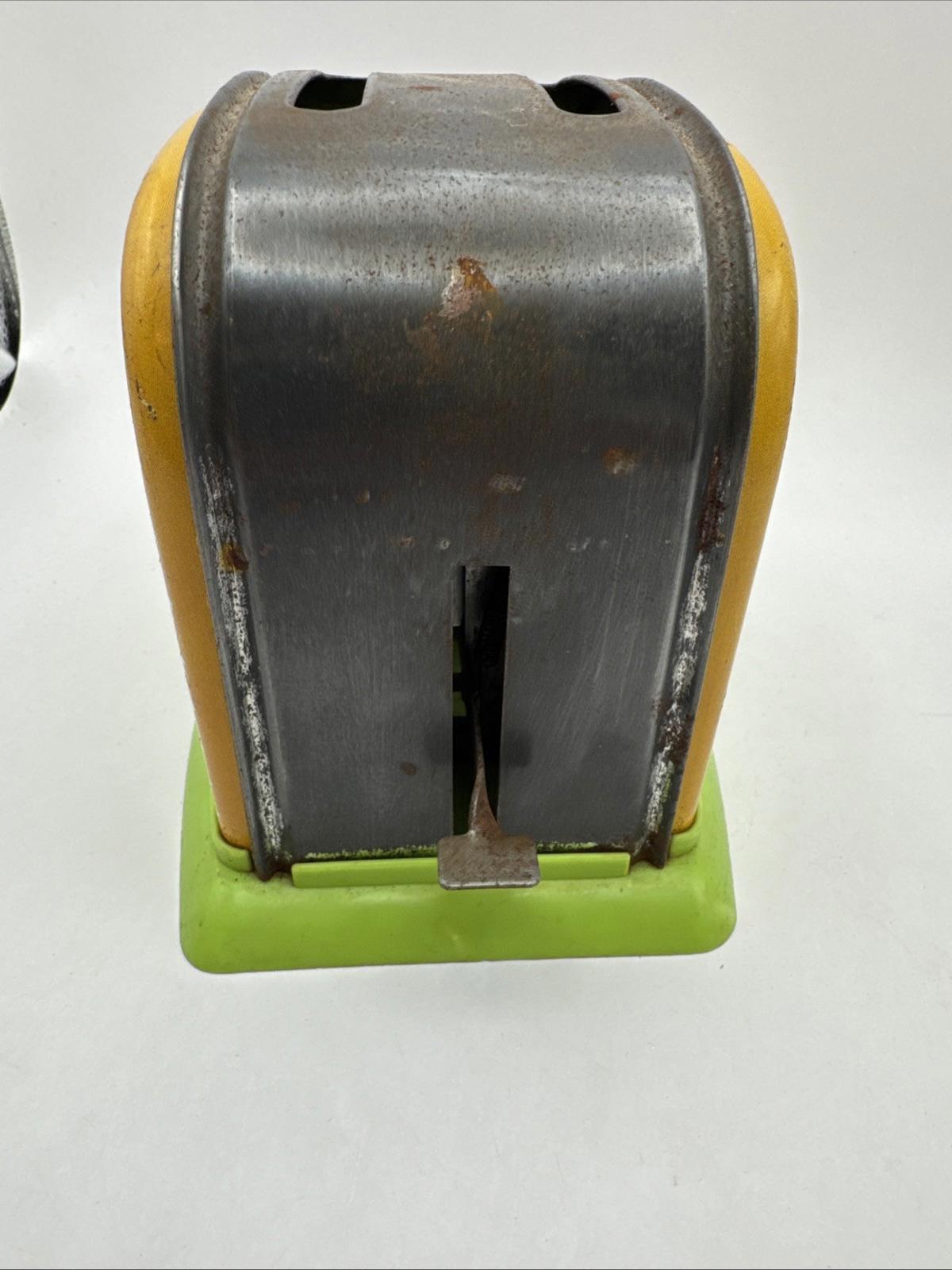 Sunnie Miss Toaster Ohio Art Child's Tin Toy Metal Retro  Vintage 1960’s