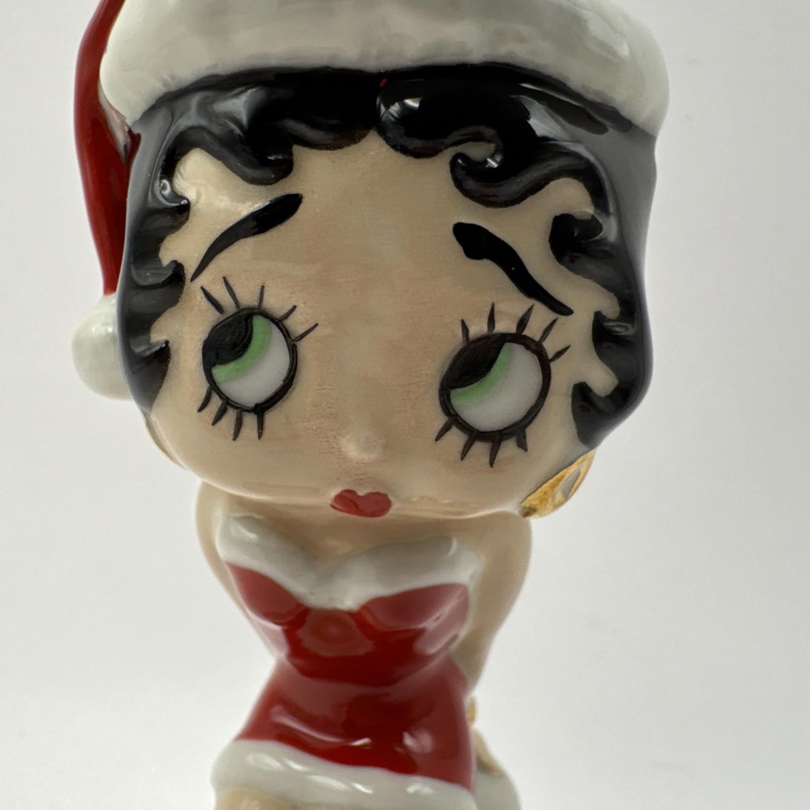 Wade Betty Boop Christmas Surprise Mint Condition Boxed COA Official Product