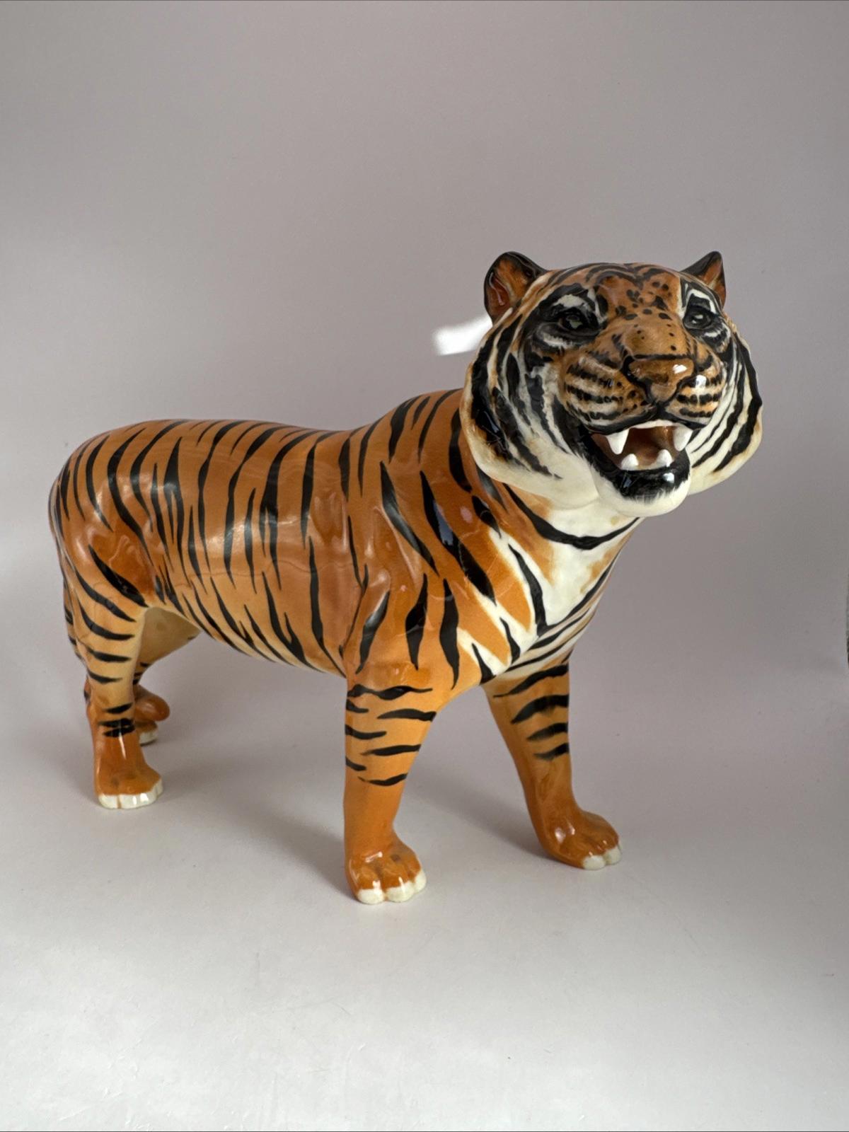 BESWICK BENGAL TIGER  NO: 2096 12 3/4" HAND CAST / PAINTED GRAHAM TONGUE 1955-72