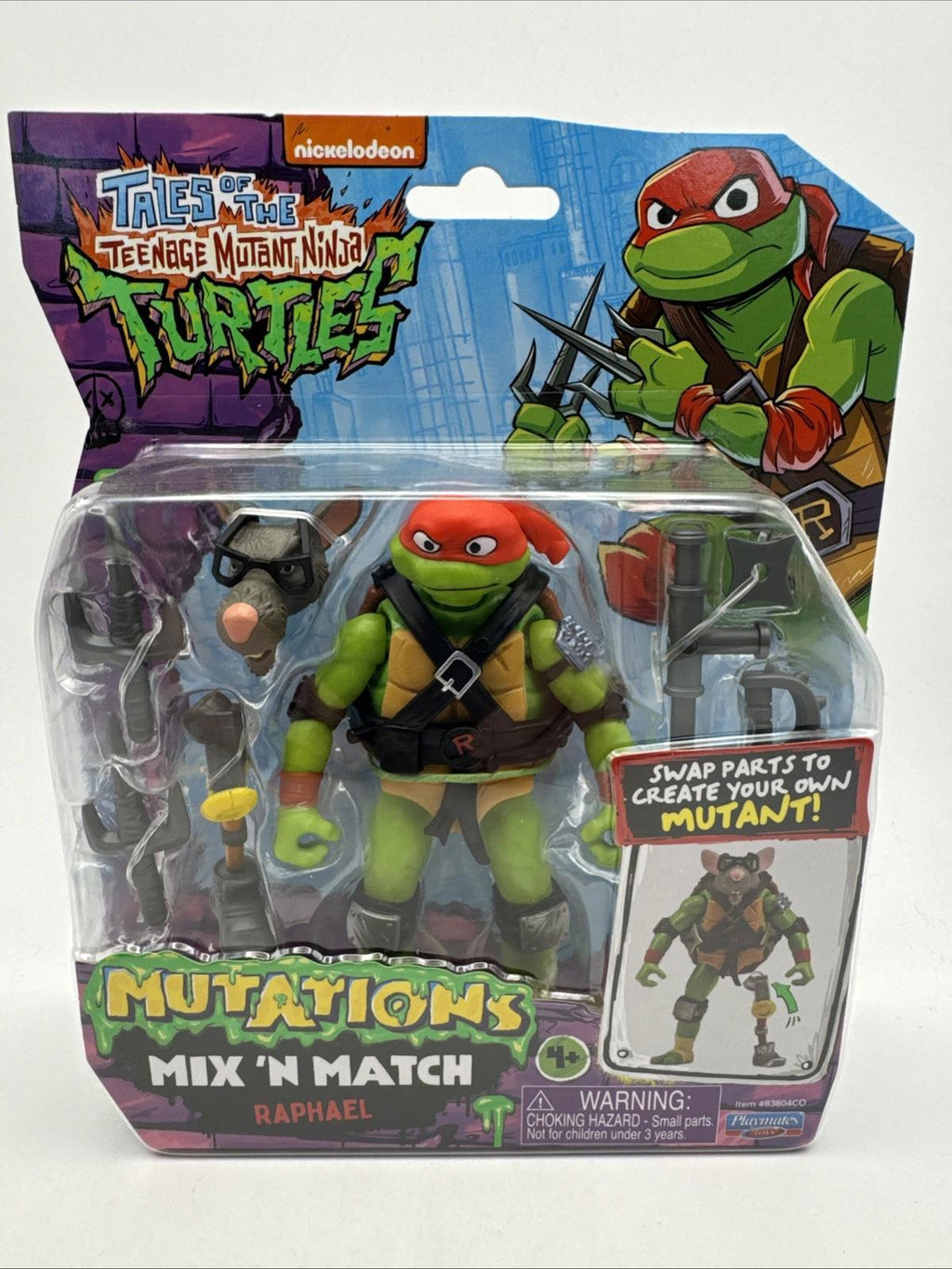 Tales Of The Teenage Mutant Ninja Turtles Mix 'N Match Raphael Figure TMNT