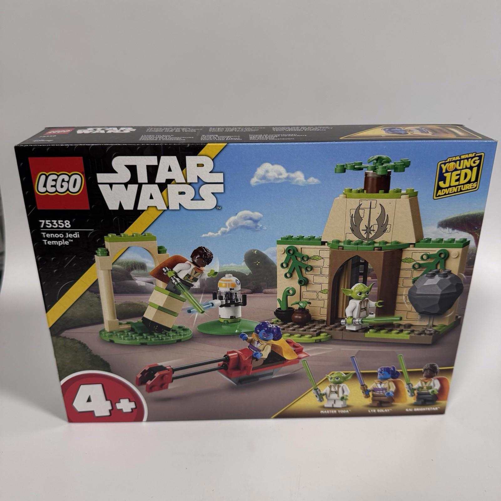 Lego Star Wars 75358 Tenoo Jedi Temple Set New Original Sealed Box Set Retired