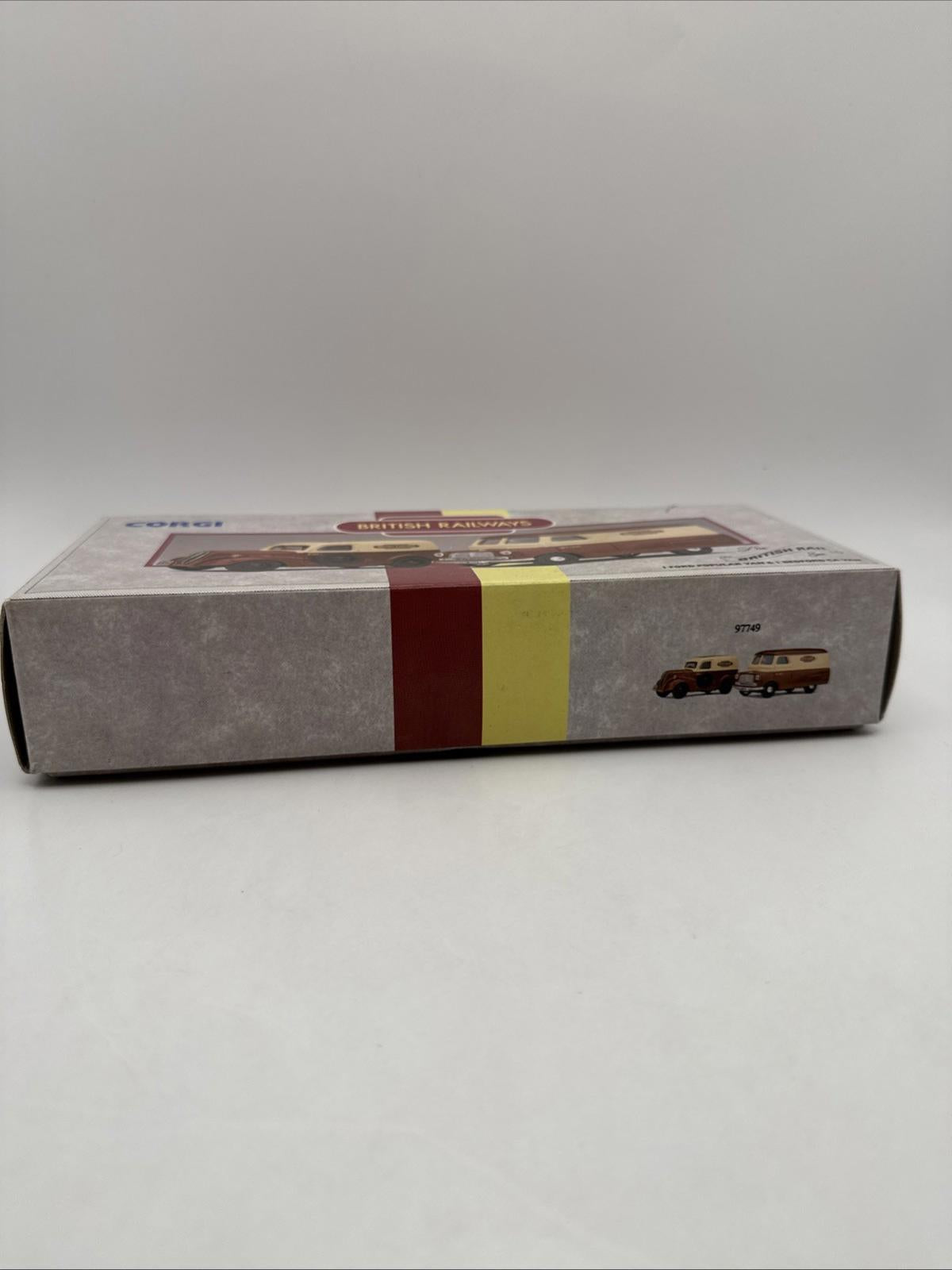 Corgi British Rail Set 1Ford Popular Van &1 Bedford CA Van Boxed New