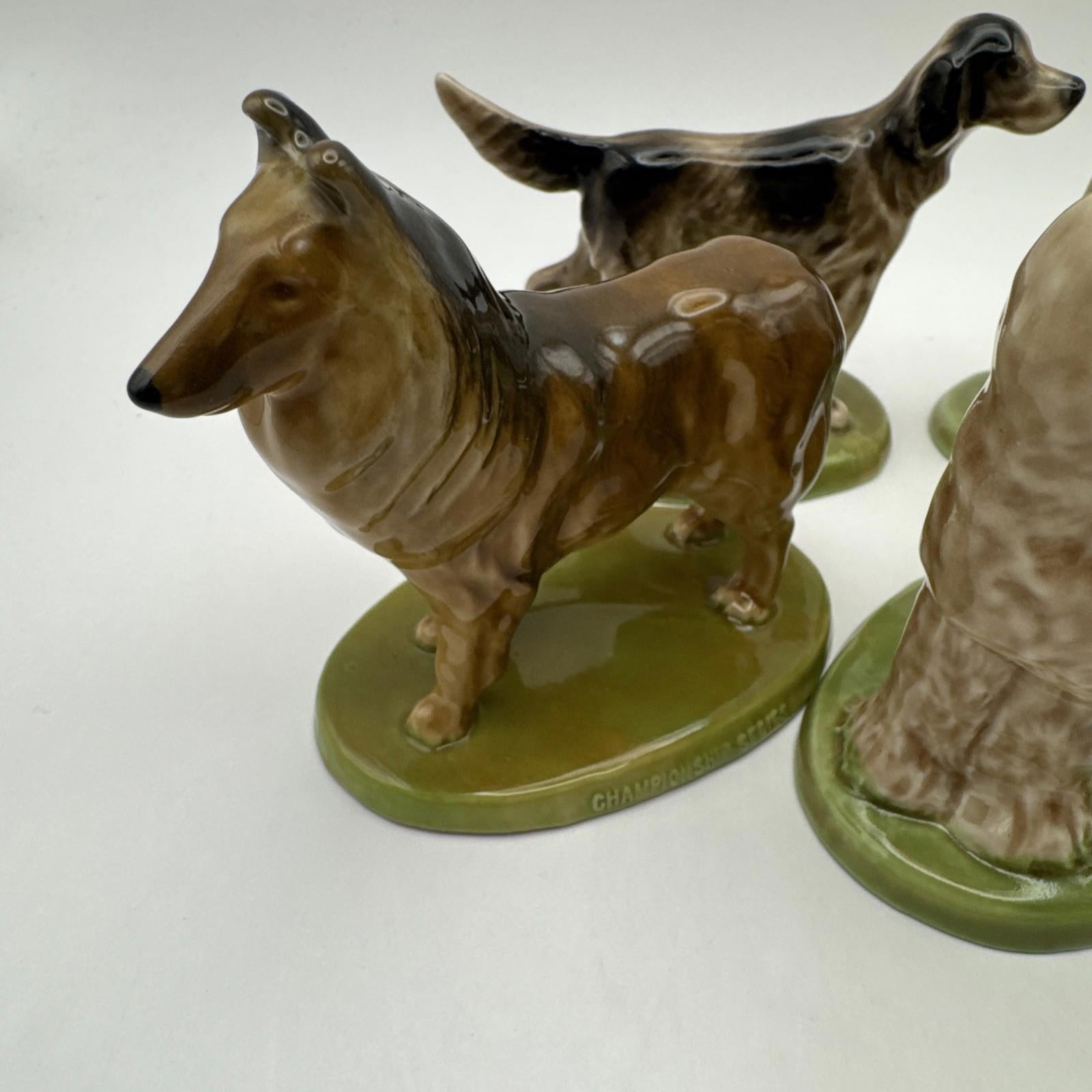 Wade Dog Championship Series 1975-1981 X 5 Excellent Condition