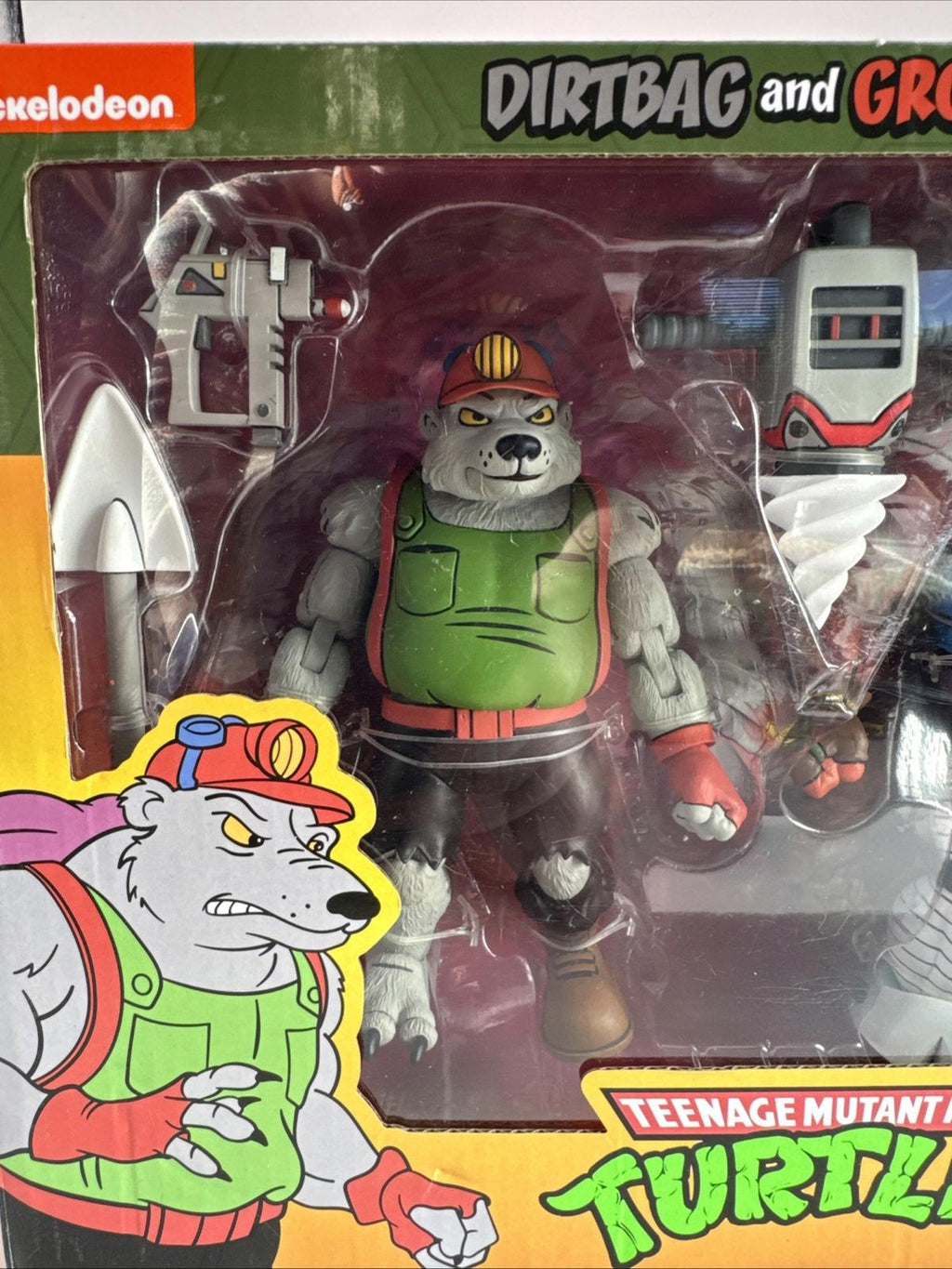 Dirtbag and Groundchuck 2-Pack Teenage Mutant Ninja Turtles TMNT Figures NECA