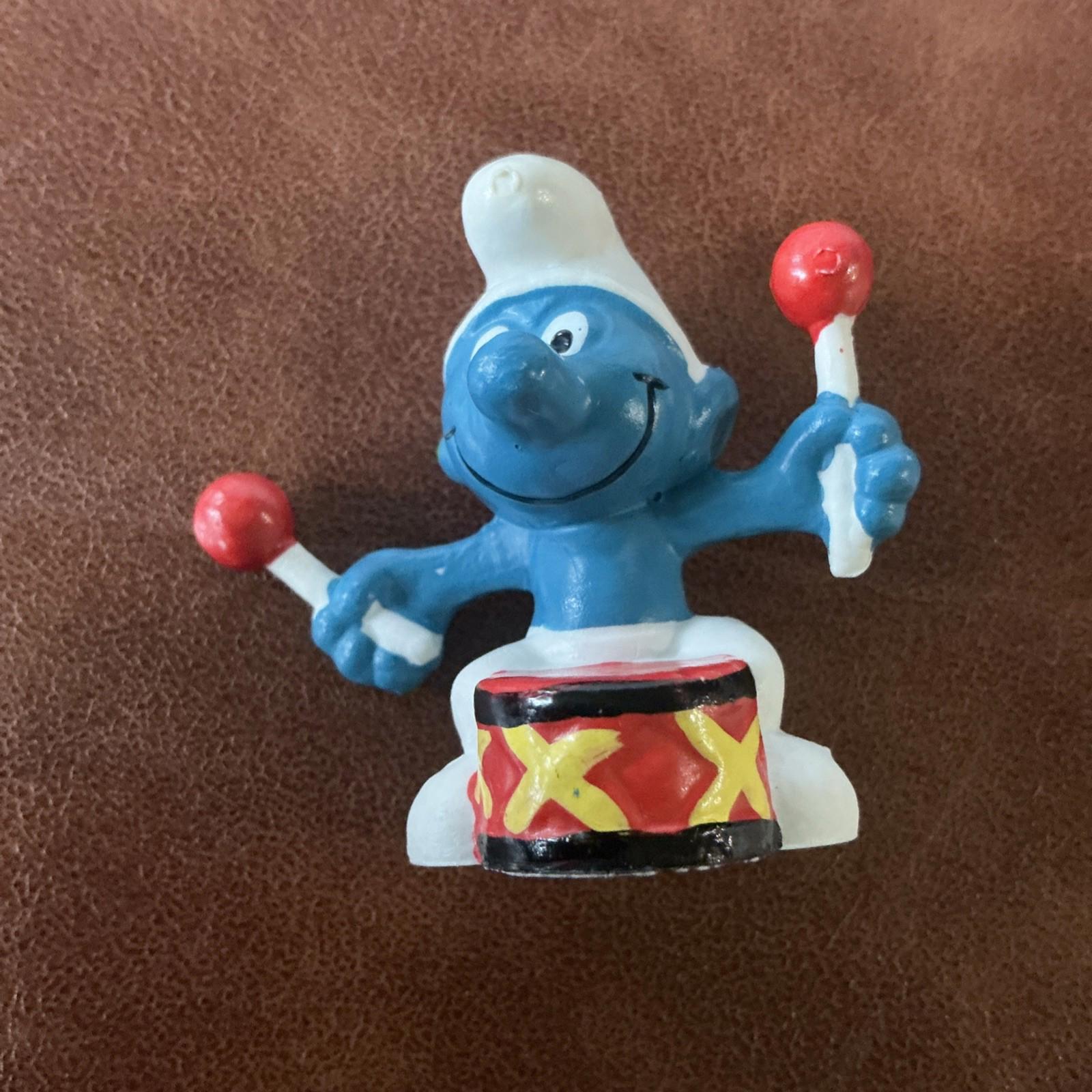 Drummer Smurf 20009 Original Condition Rare Collectable SM037