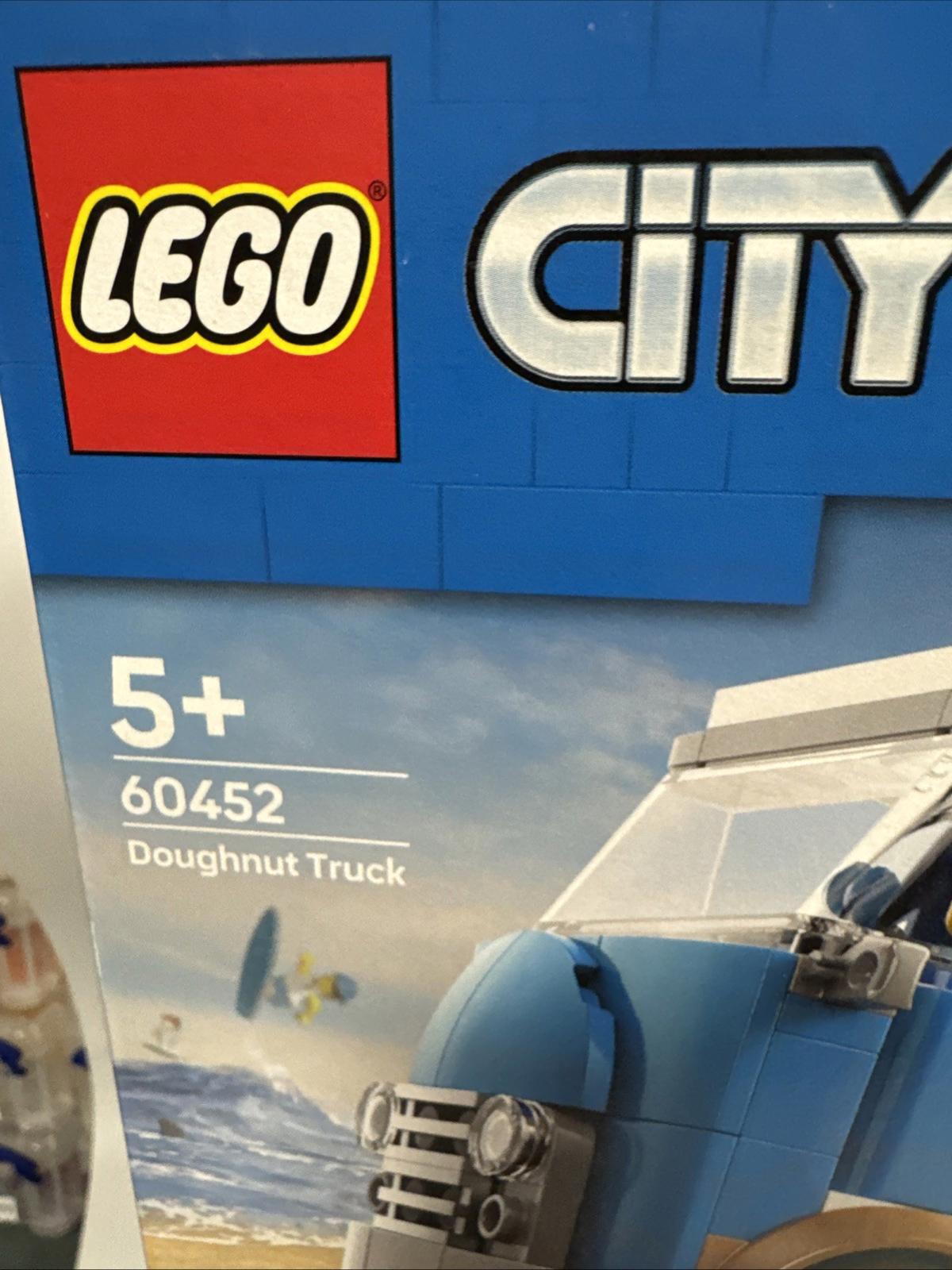 Lego Trucks Set 60452  60404  60384 Doughnut Burger Slush New