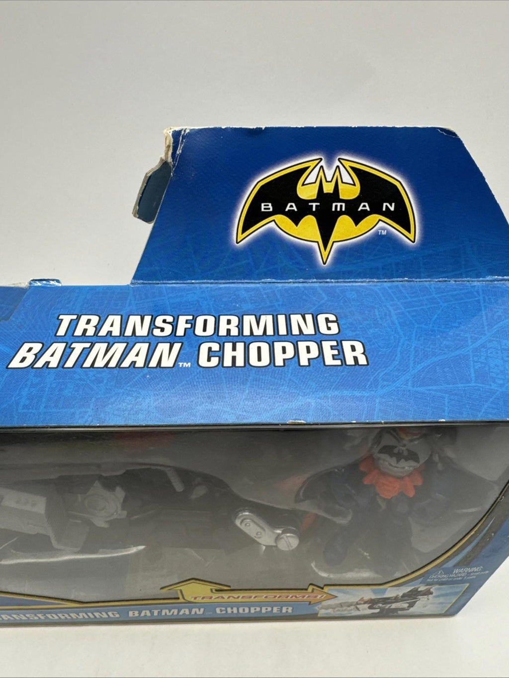 Batman Transforming Batman Chopper 2 In 1 Boxed New Sealed 2013 Box Damage