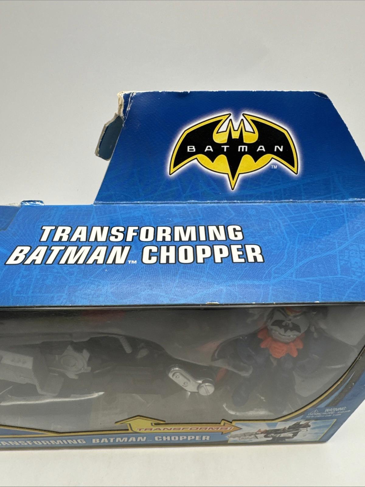 Batman Transforming Batman Chopper 2 In 1 Boxed New Sealed 2013 Box Damage