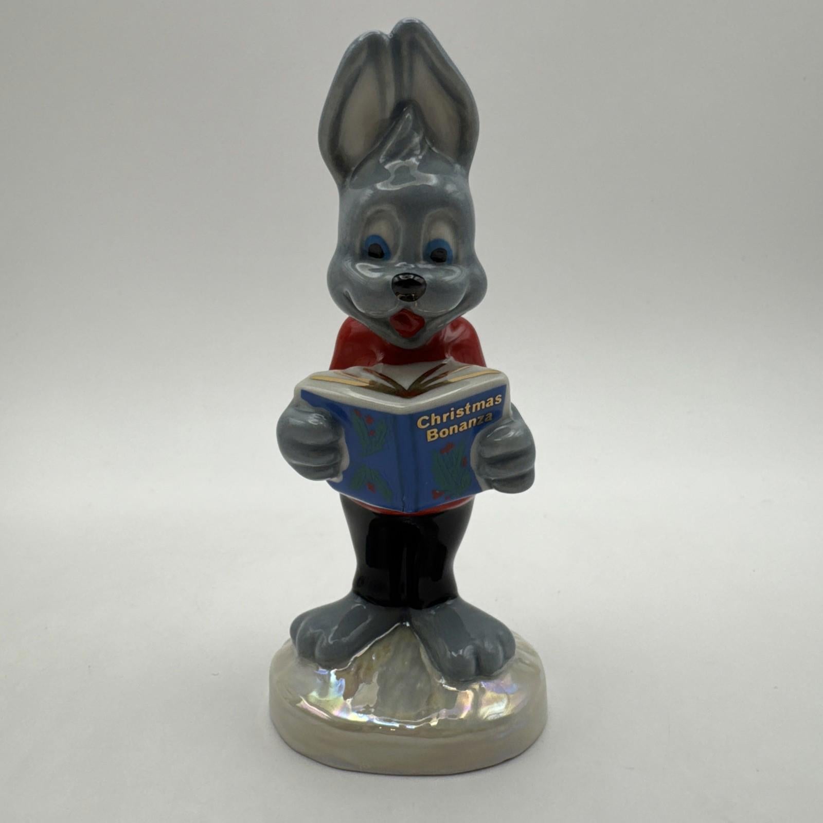 Wade Collect Hare Christmas Bonanza  Red Top Excellent Condition - Box & COA