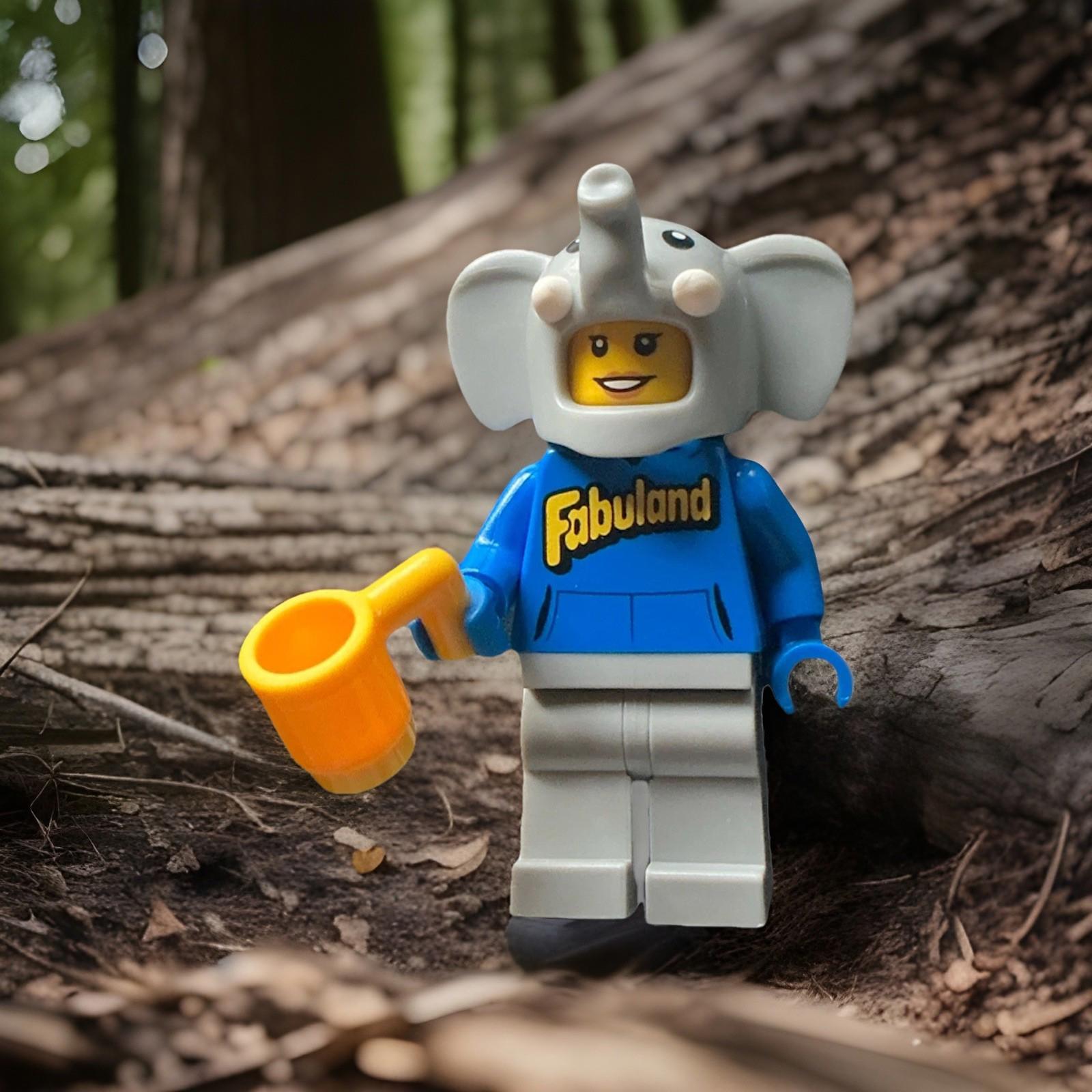 LEGO Minifigure Elton Elephant Costume Girl Idea 238 From Set 21358 - New