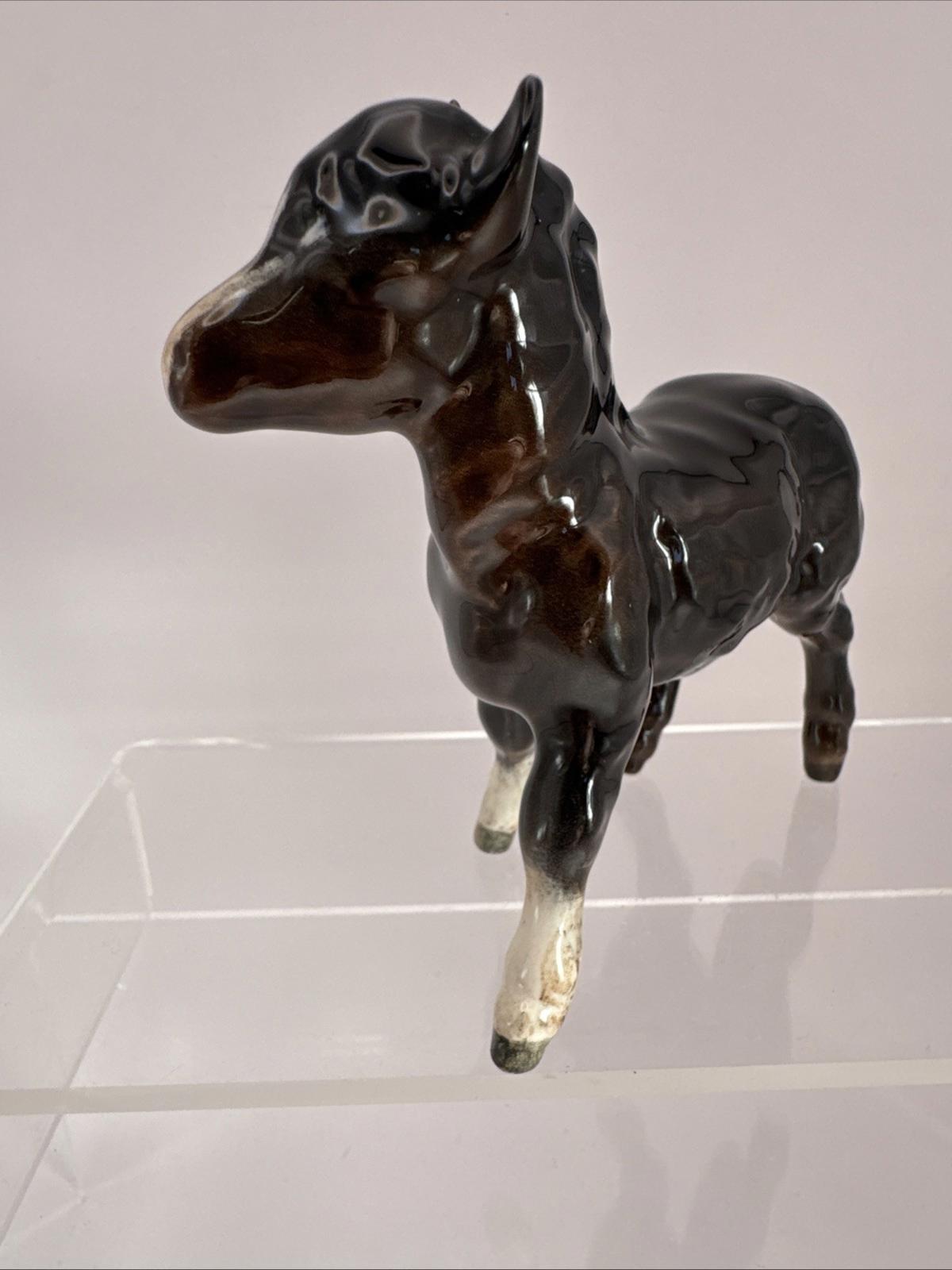 Beswick Horse Shetland Pony Foal No.1034 Brown Gloss