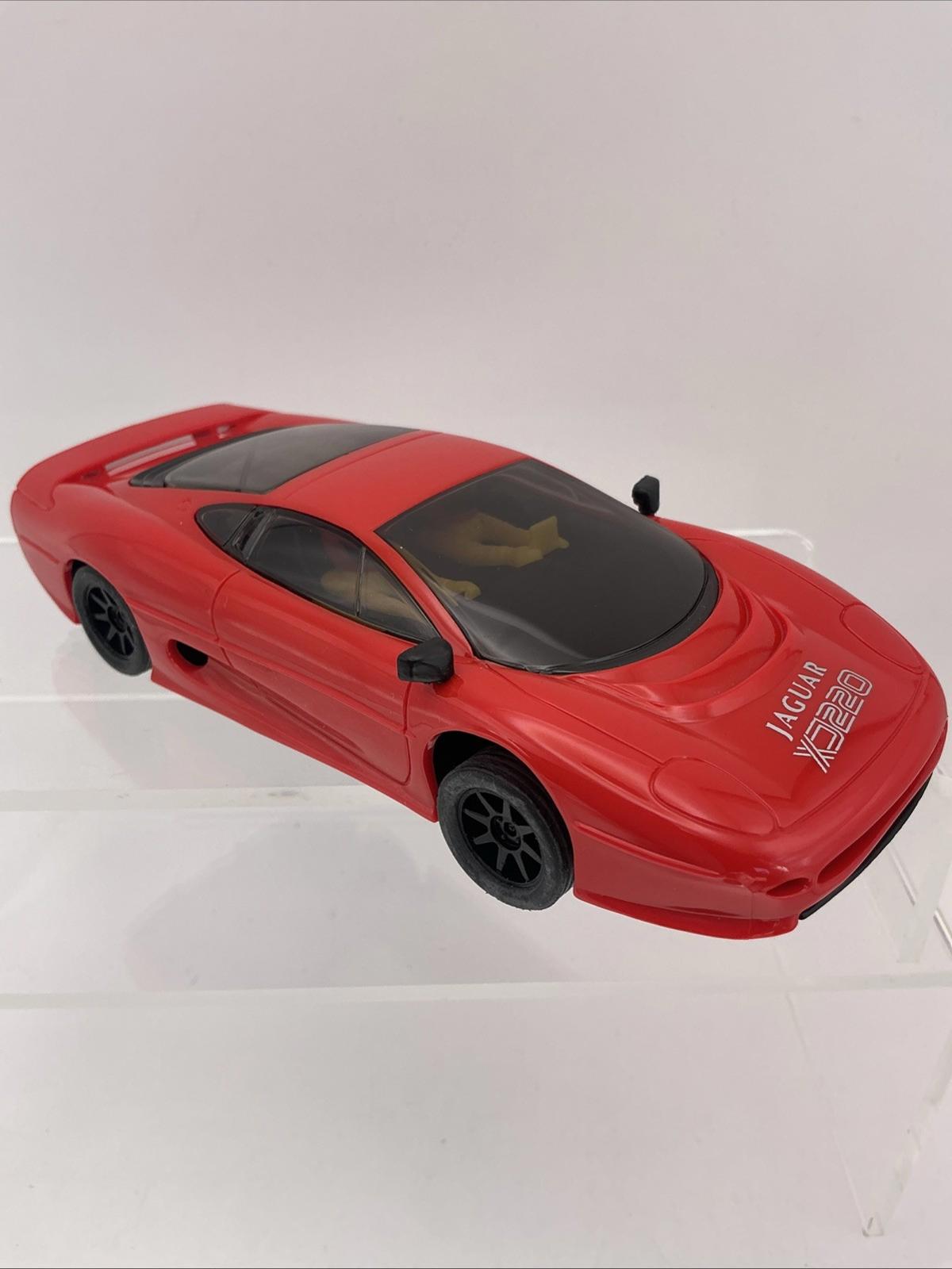 Scalextric Jaguar XJ220 C2064 Red Racer Club Car Vintage 1992 Mint Original Box