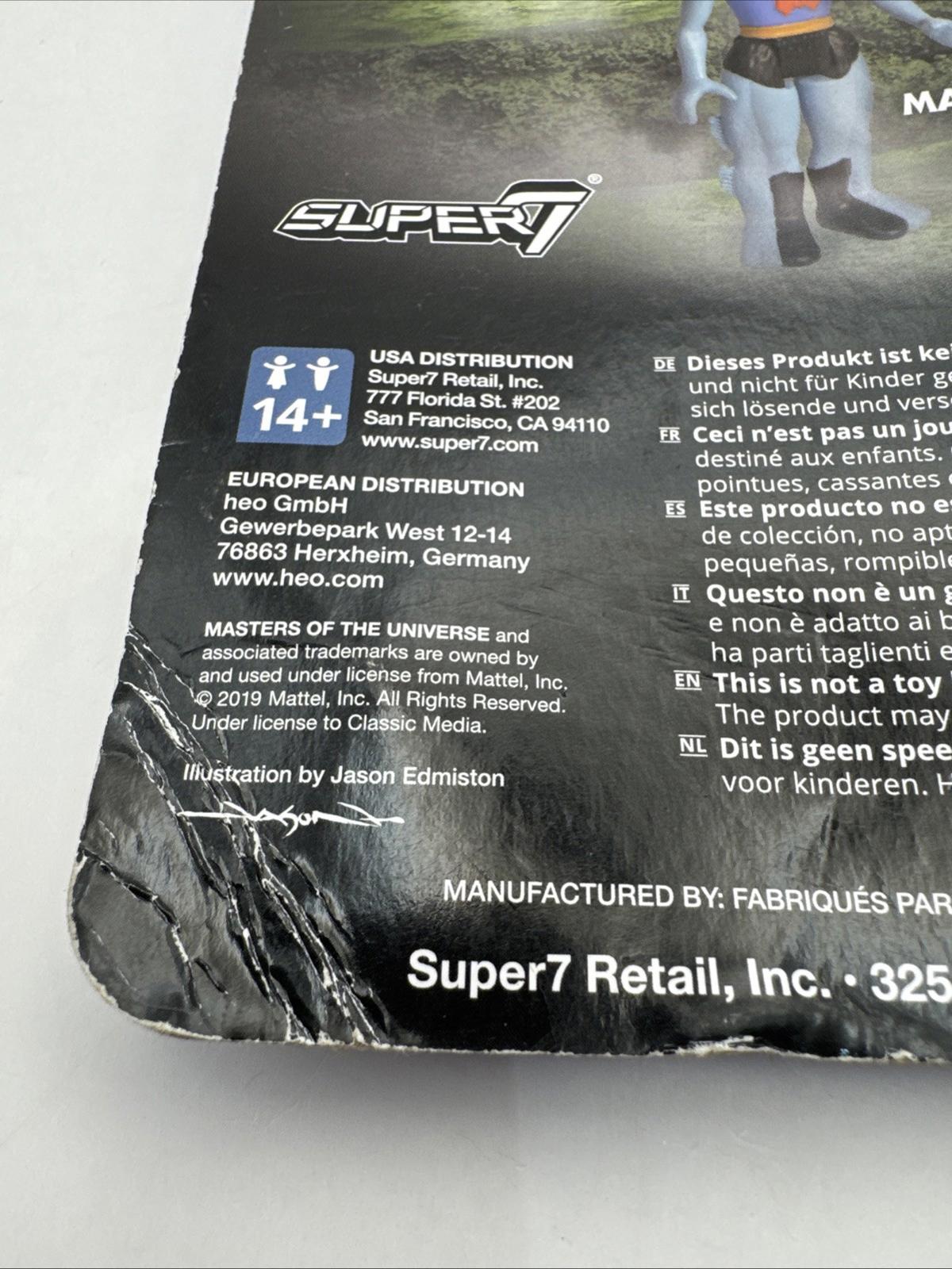 Super7 ReAction - Masters of the Universe - Modulok A Action Figure