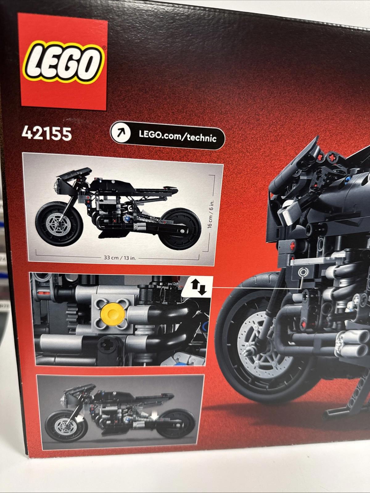 LEGO TECHNIC: The Batman Batcycle (42155) New Sealed