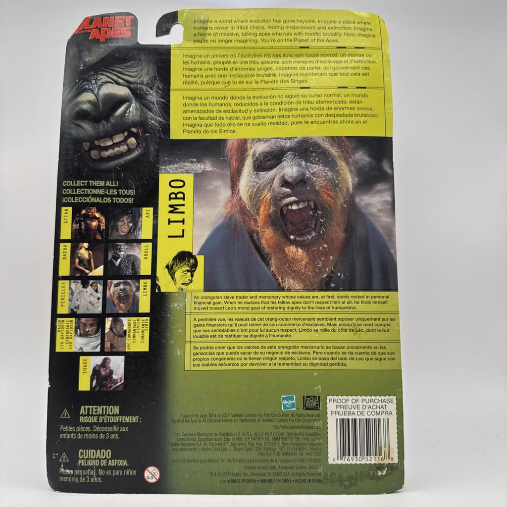 Vintage The Planet Of The Apes Action Figure Limbo New In Box 6"