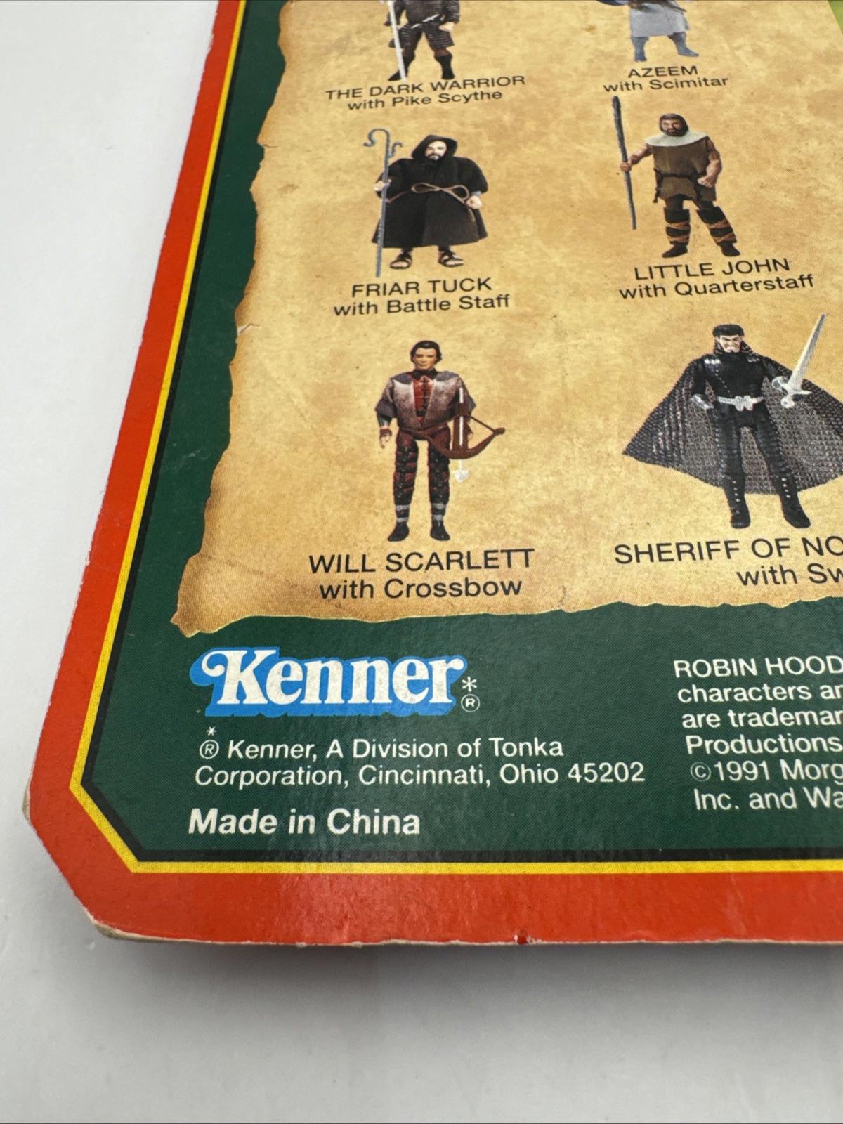 Robin Hood Figure Prince of Thieves - Azeem - Kenner - 1991 - Card Damaged