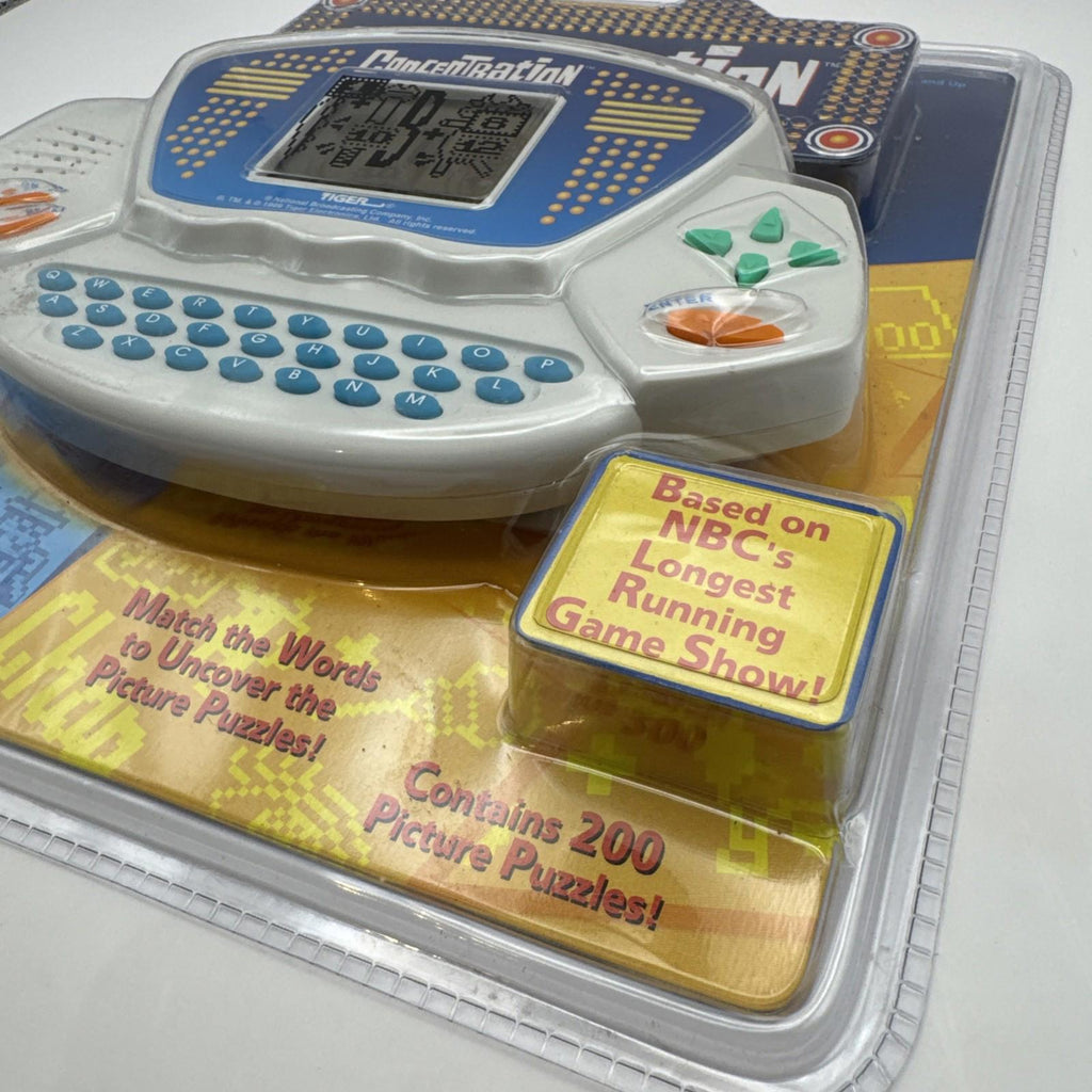 Vintage Tiger Electronic Handheld Game 'Concentation' Puzzle Game New Sealed