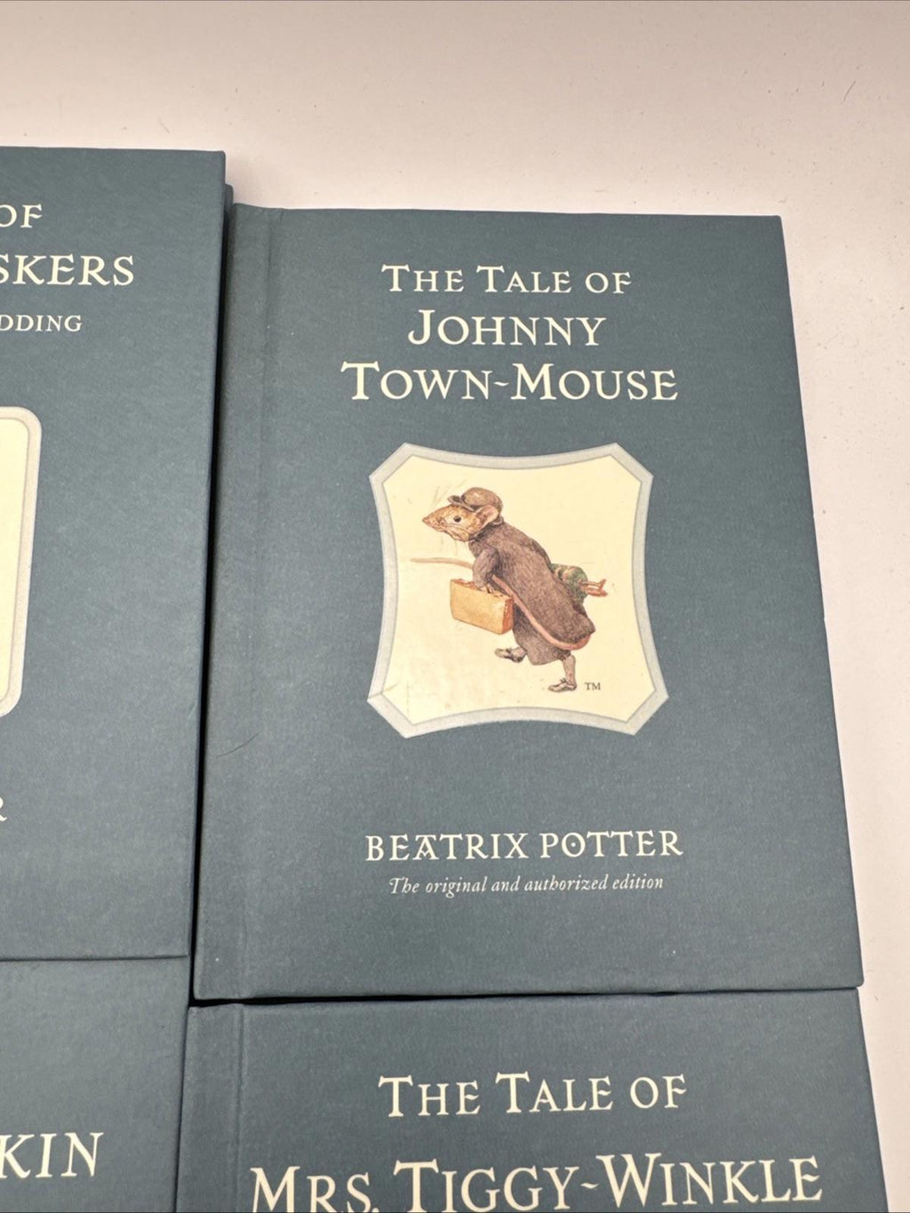 Beatrix Potter 7 small hardcover story books in excellent condition 2002