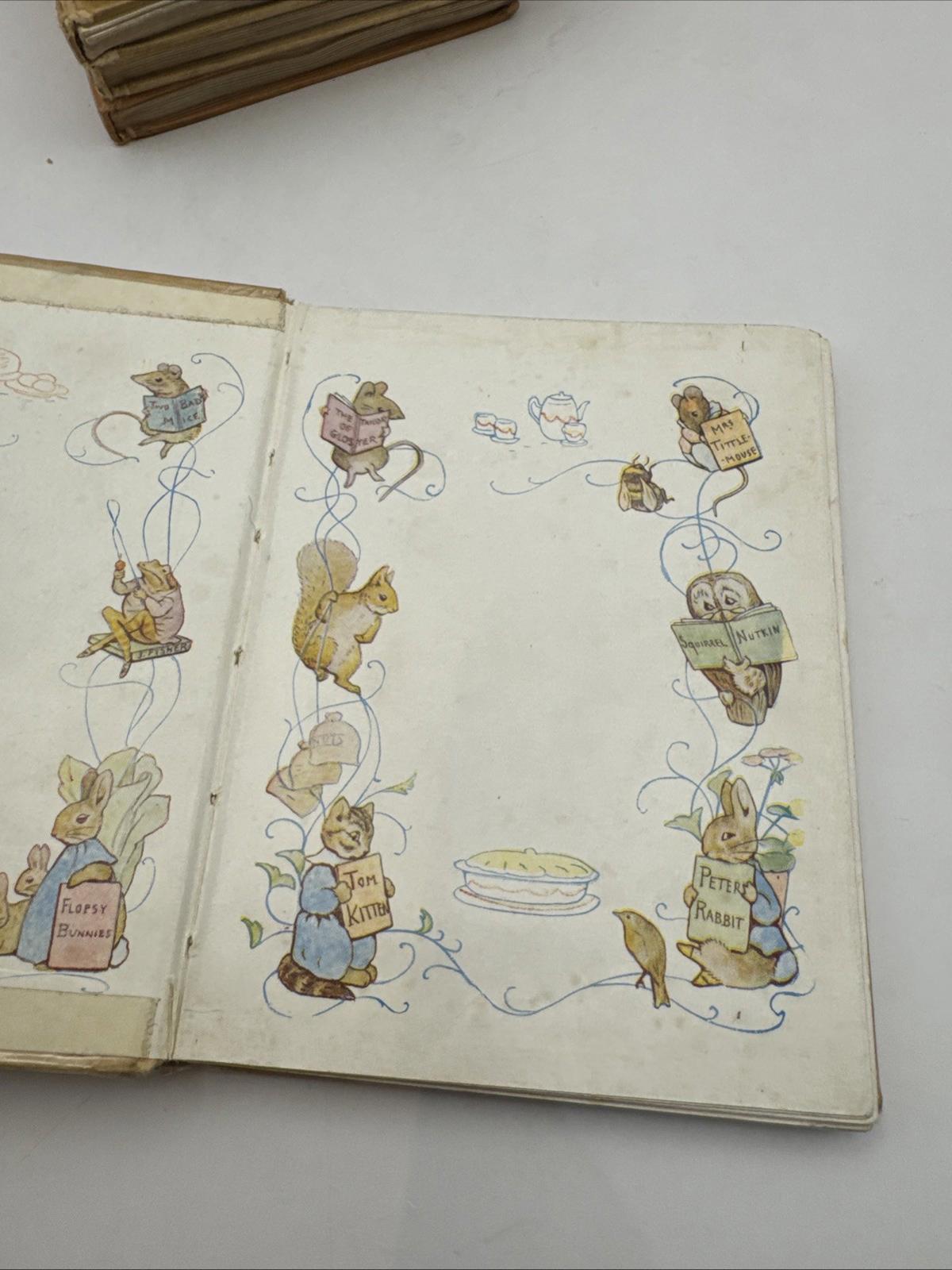 1960’s Beatrix Potter Books F.Warne & Co.Ltd.  Hard Back X 7