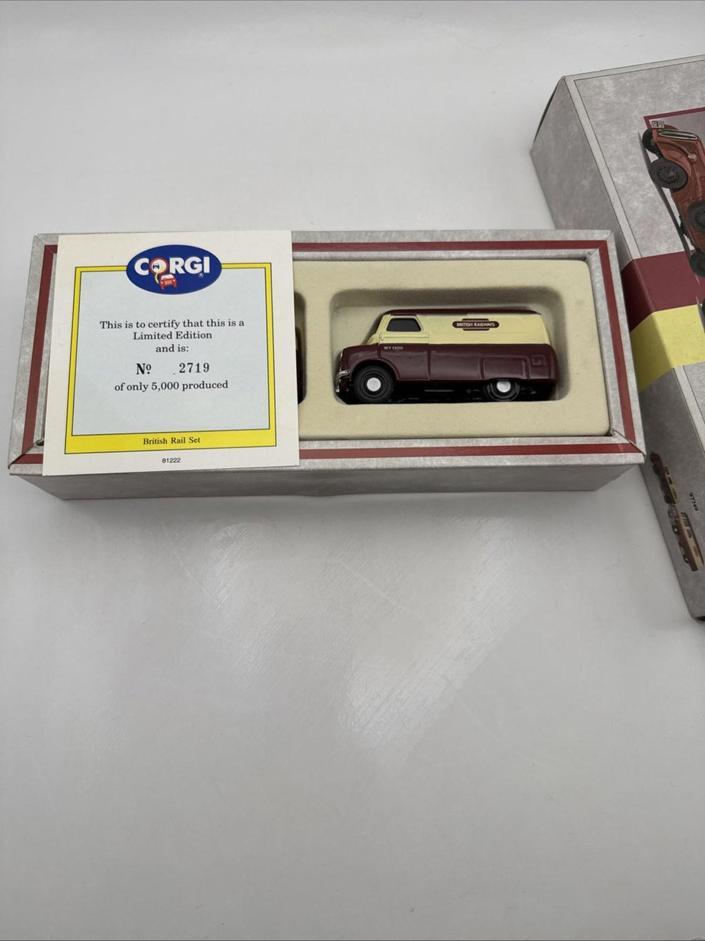 Corgi British Rail Set 1Ford Popular Van &1 Bedford CA Van Boxed New
