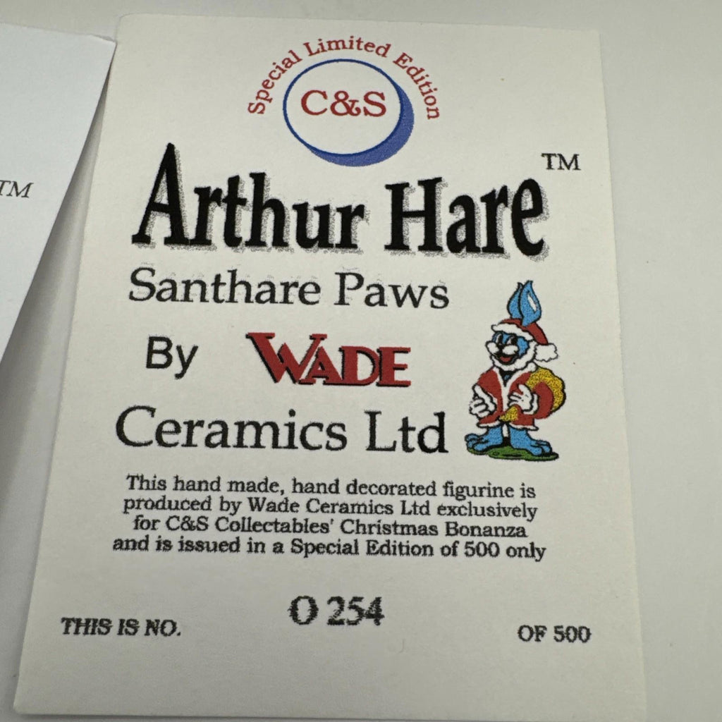 Wade Arthur Hate Collection P.C. Gotchare, Santahare Paws Limited Edt Box COA