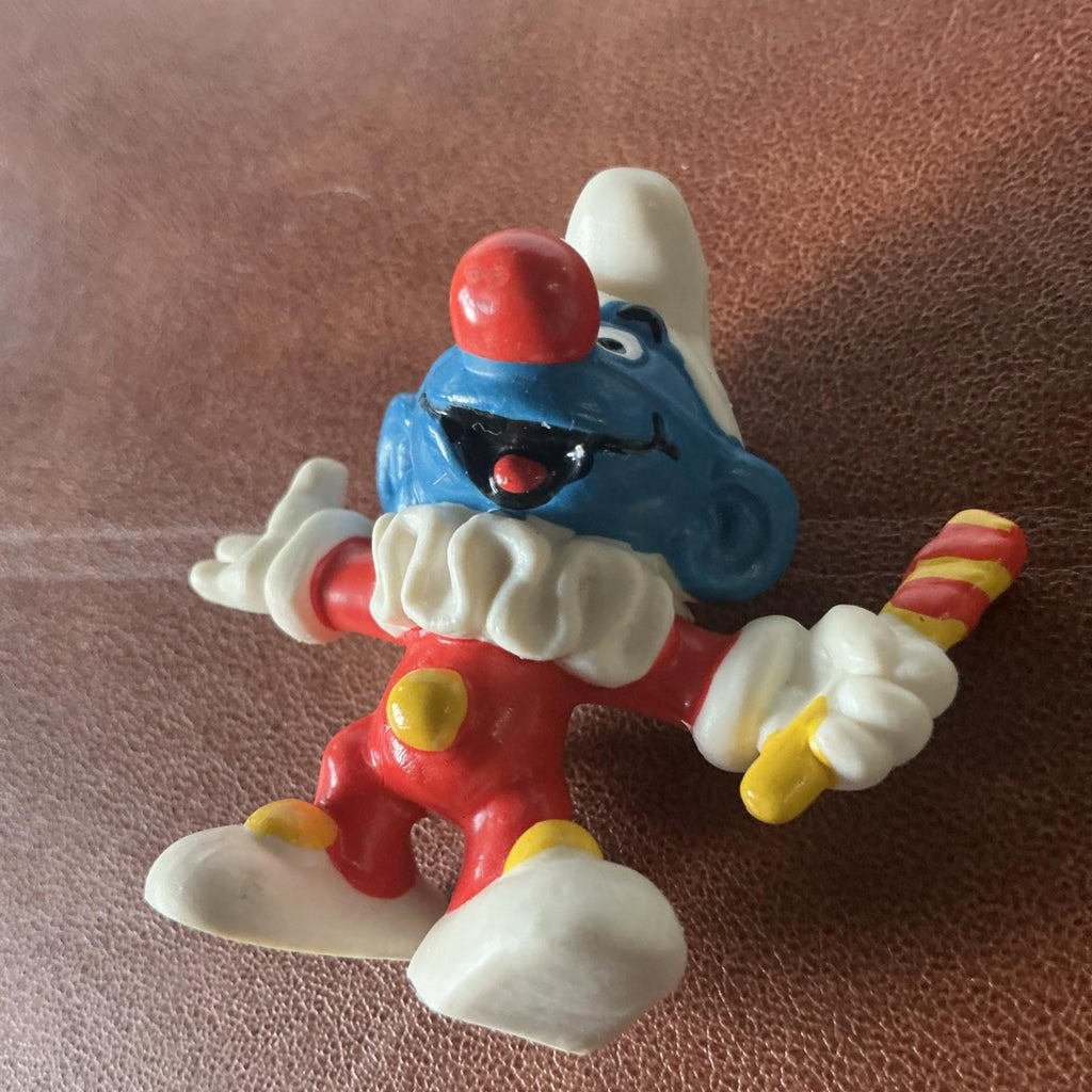 1996 McDonald’s Clown Smurf Collectable SM009 Excellent Condition
