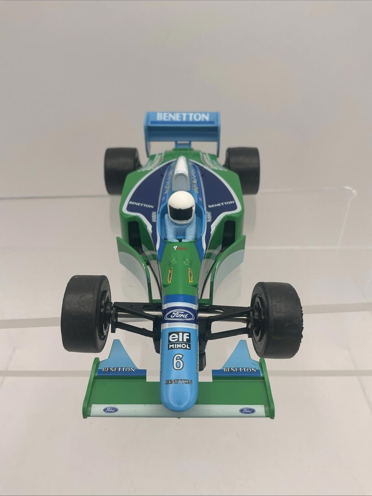 Scalextric 1/32 Scale Slotcar C237 Ford Benetton B193 #6 1994 White Helmet Mint
