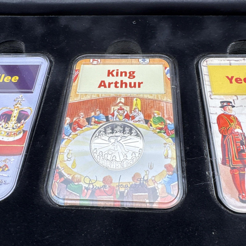 The Royal 10p Collectors Edition Set Capsule Coins With COA