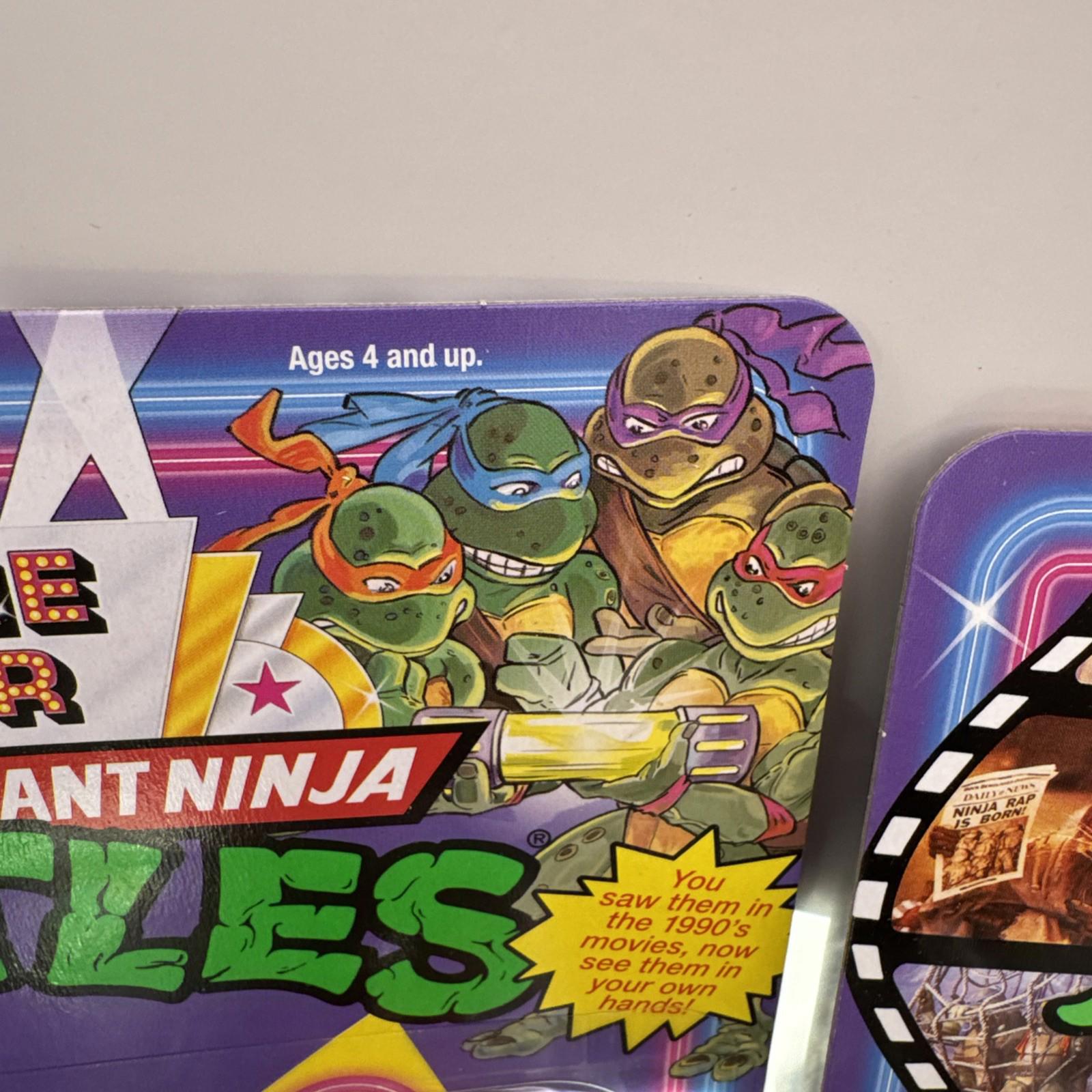 Teenage mutant ninja turtles TMNT Movie Star 4  Action Figures Boxed In Outer