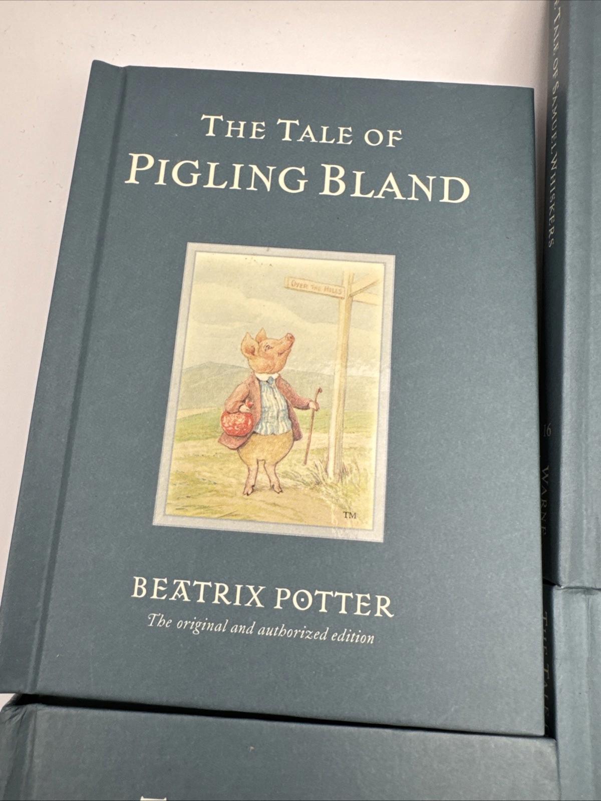 Beatrix Potter 7 small hardcover story books in excellent condition 2002