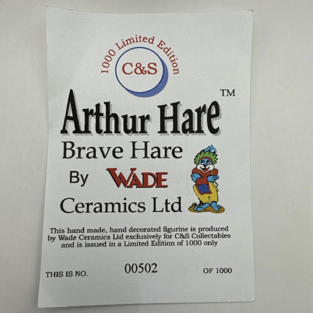 Wade Arthur Hare Collection The Shareiff  Britiannihare Bravehare Harestronaut